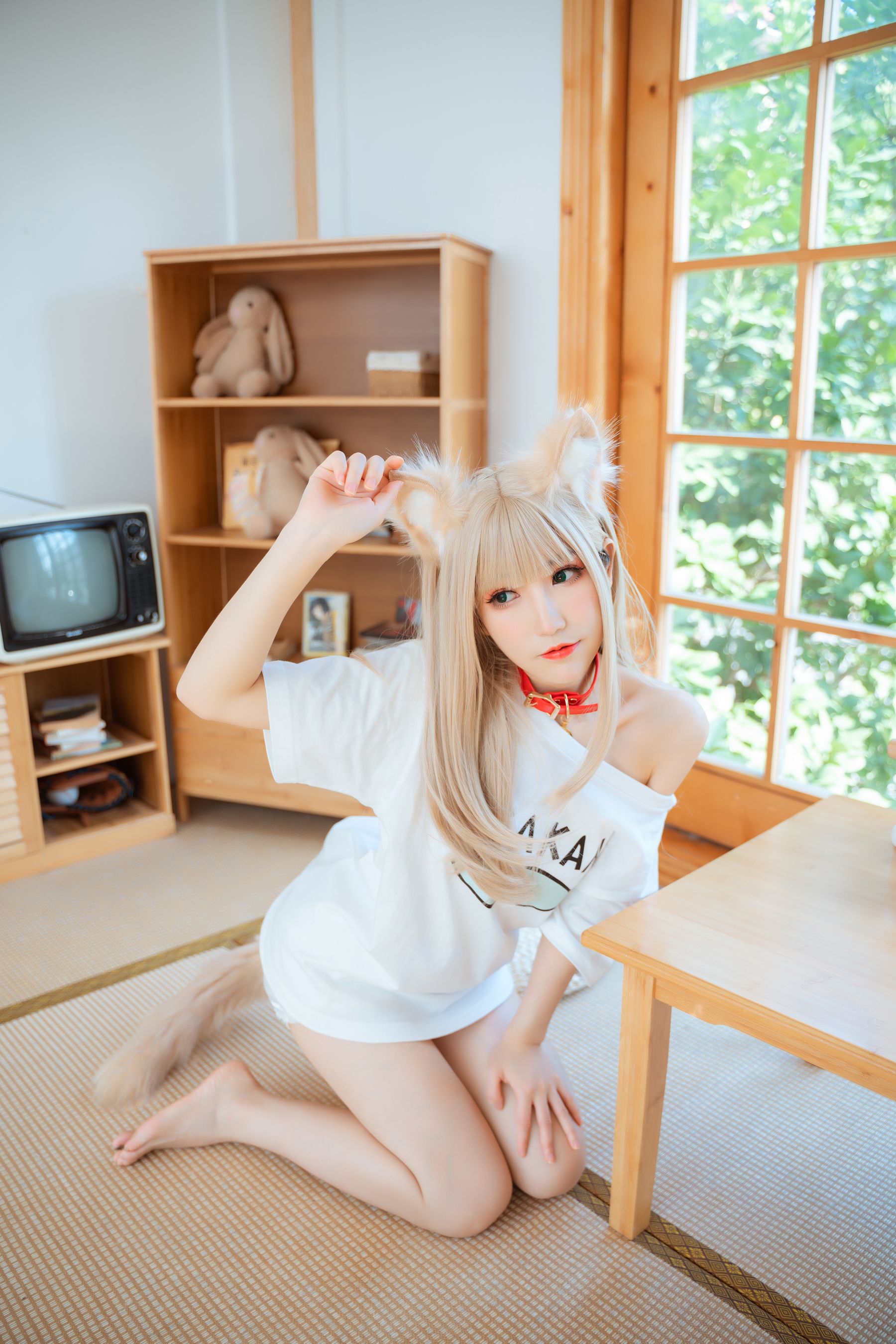 Coser衣衣 – 40原猫娘 黄豆粉 [21P]