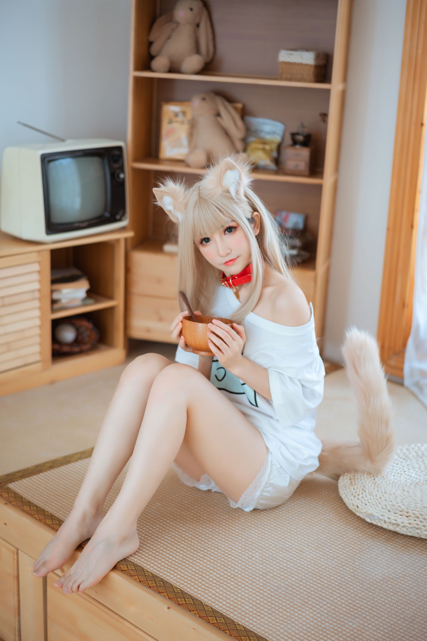 Coser衣衣 – 40原猫娘 黄豆粉 [21P]