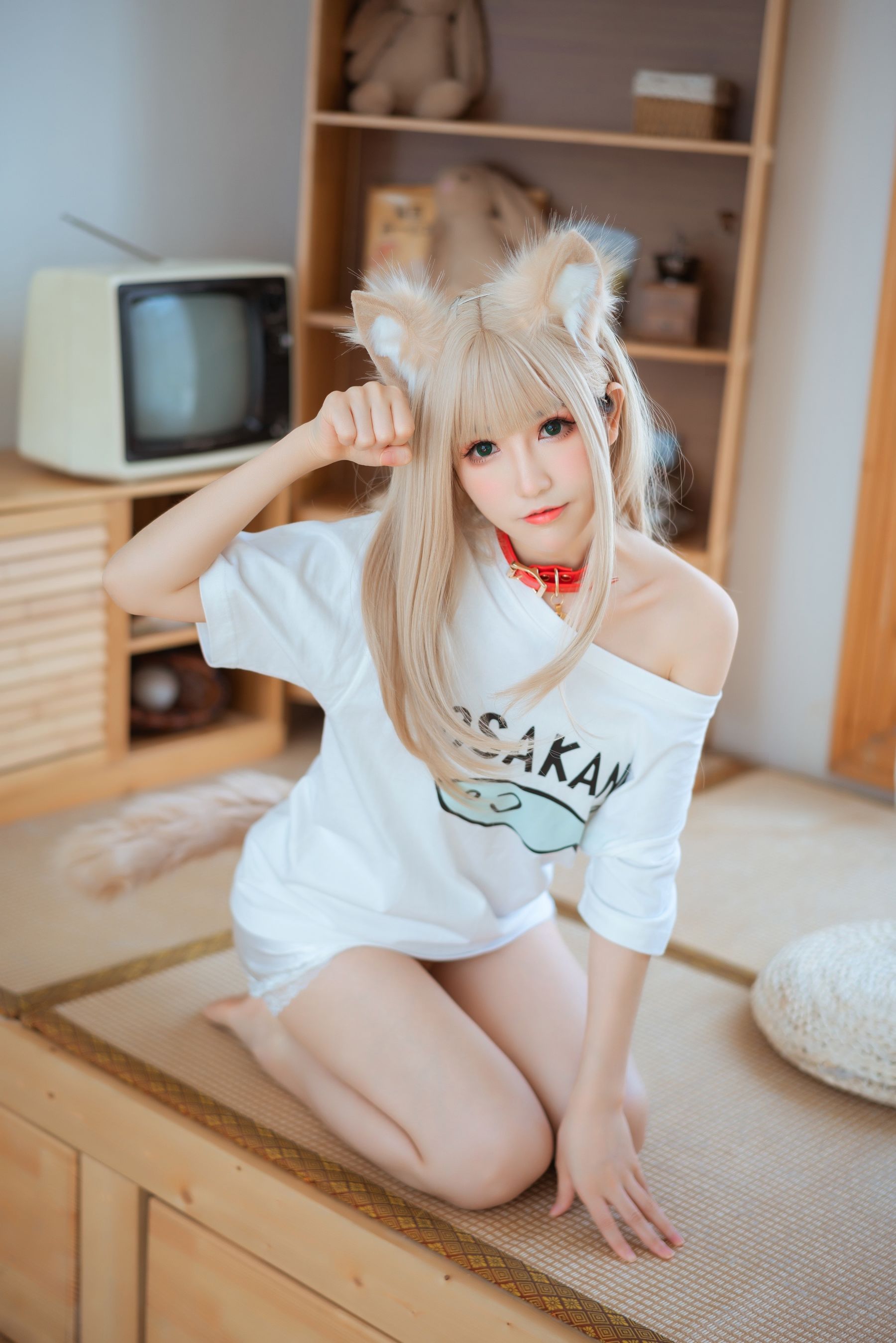 Coser衣衣 – 40原猫娘 黄豆粉 [21P]