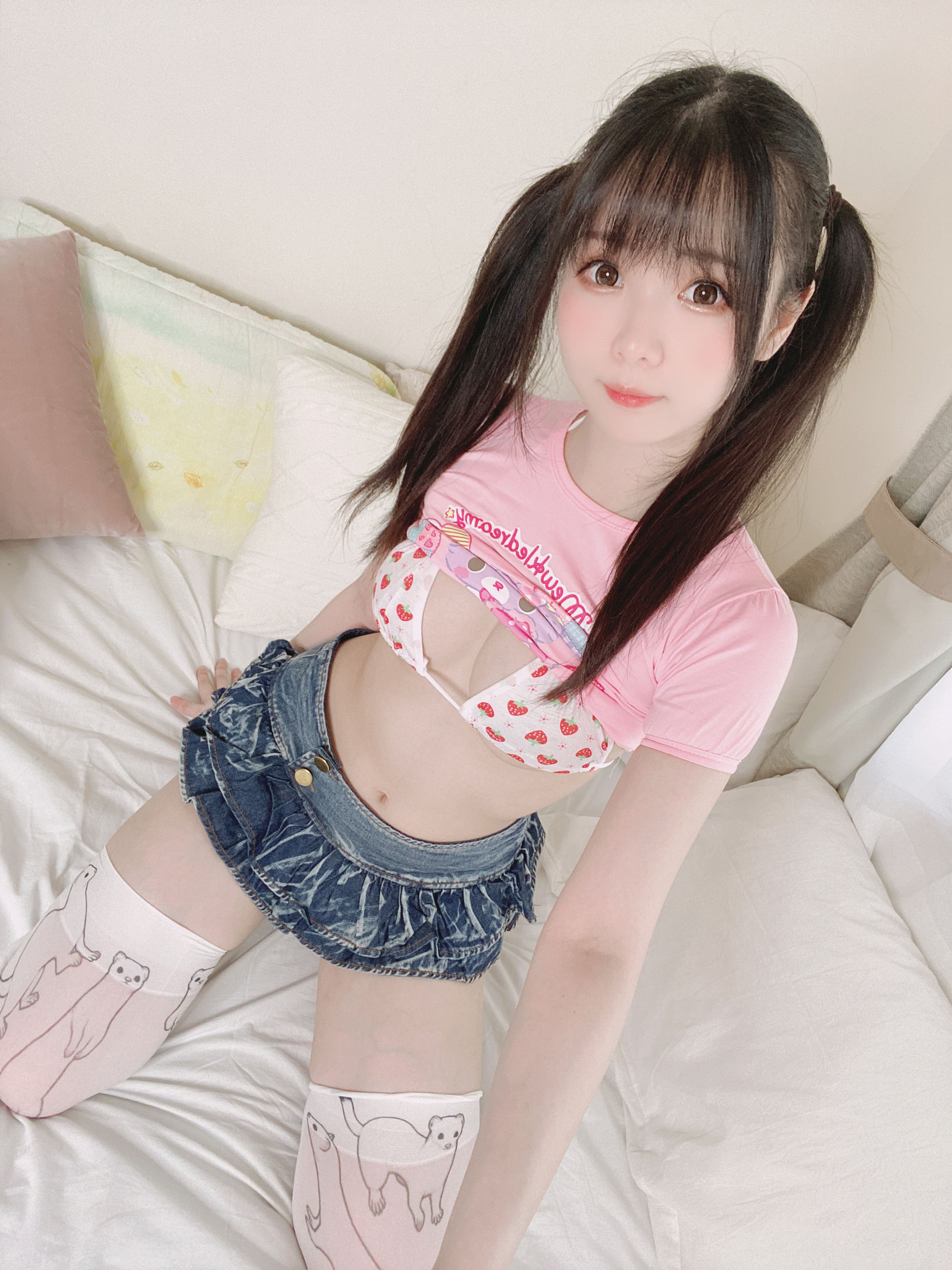 微博妹纸霜月shimo – お兄ちゃんー！ [15P]