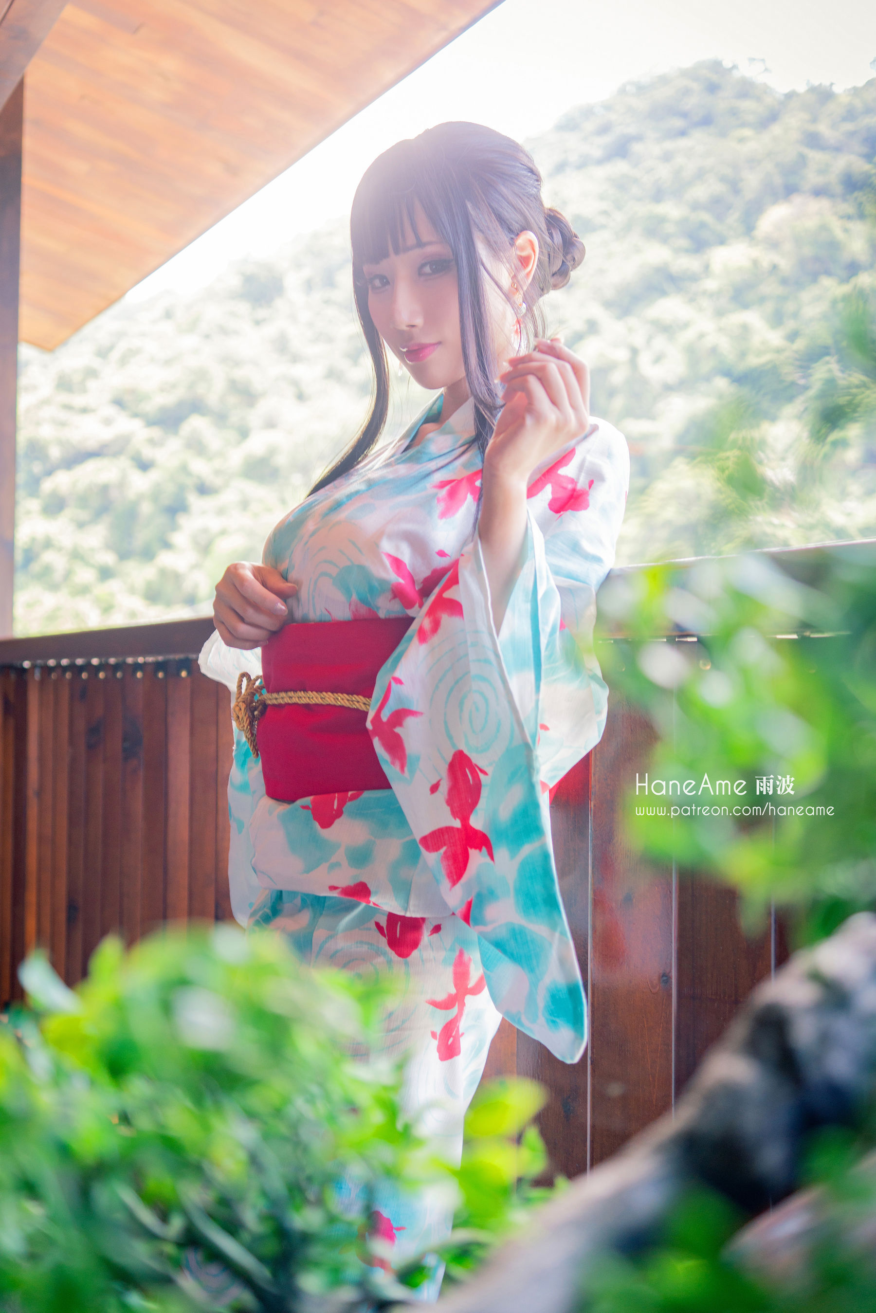 雨波_HaneAme 溫泉 [100P]