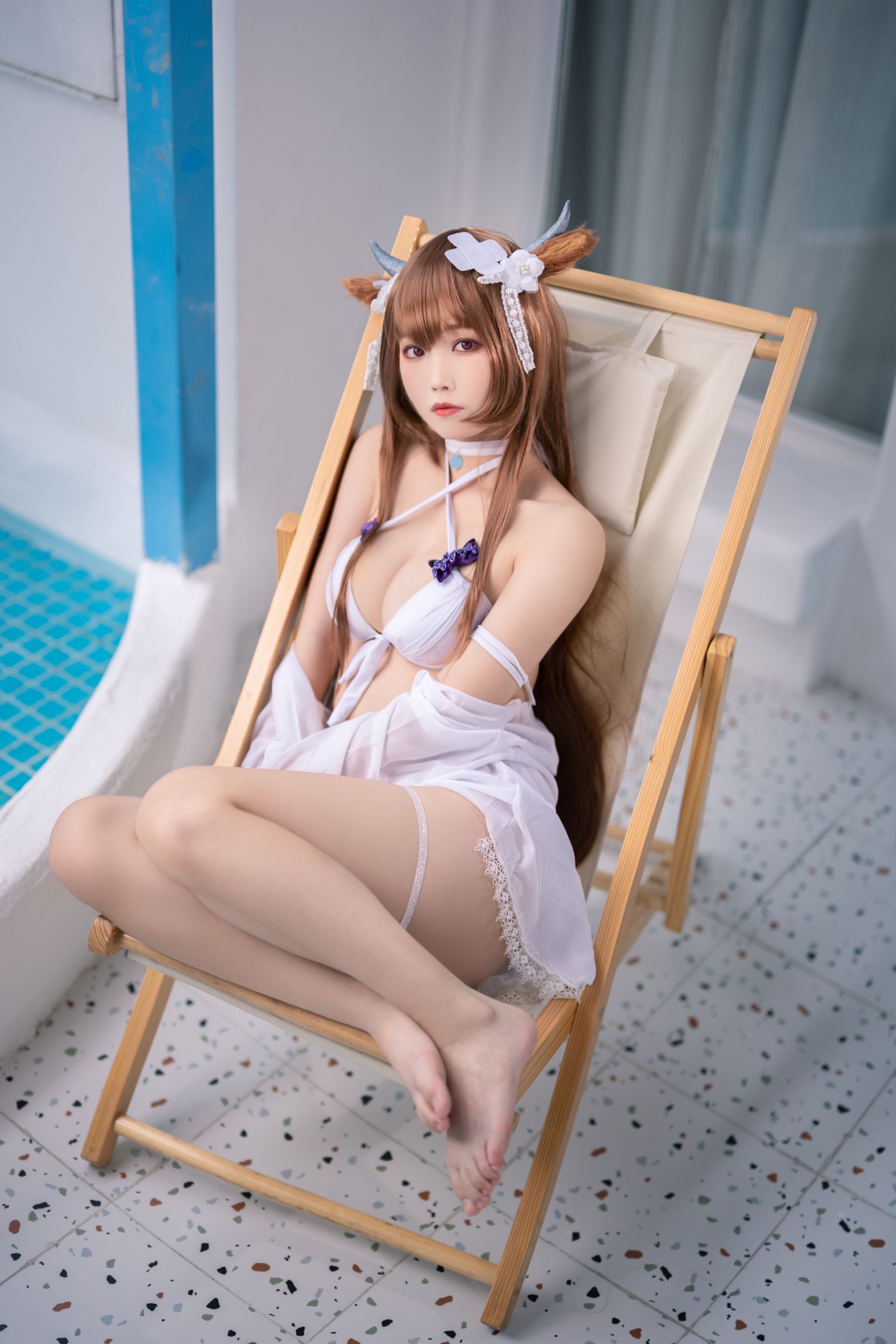 Cosplay汪知子 – 樫野泳装 [33P]