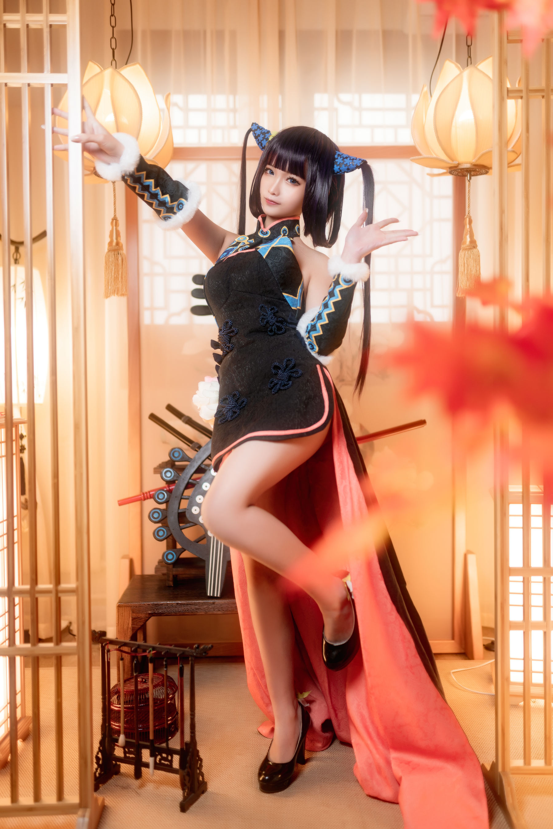 [Cosplay写真] 动漫博主蠢沫沫 – 杨玉环二破 [40P]