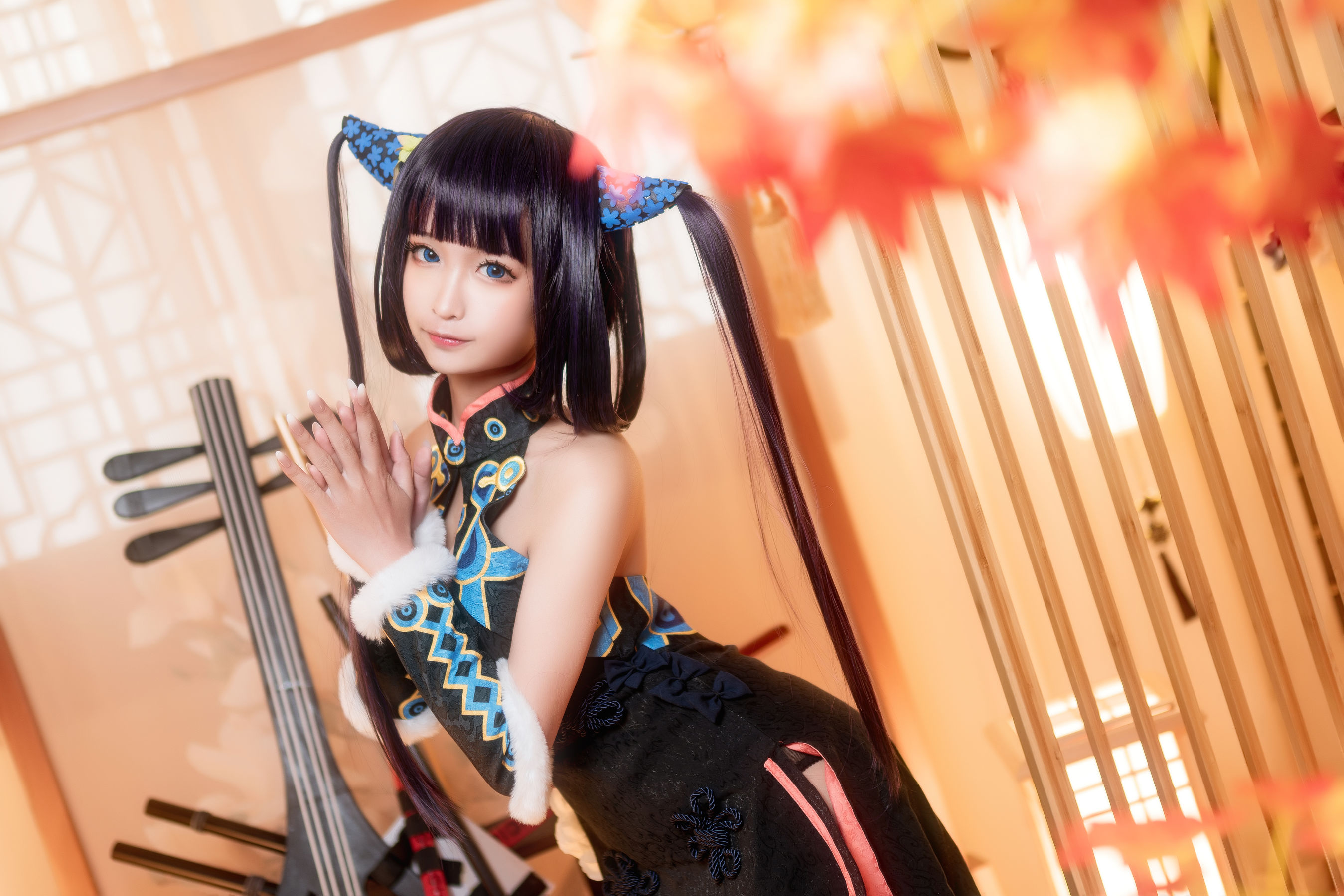 [Cosplay写真] 动漫博主蠢沫沫 – 杨玉环二破 [40P]