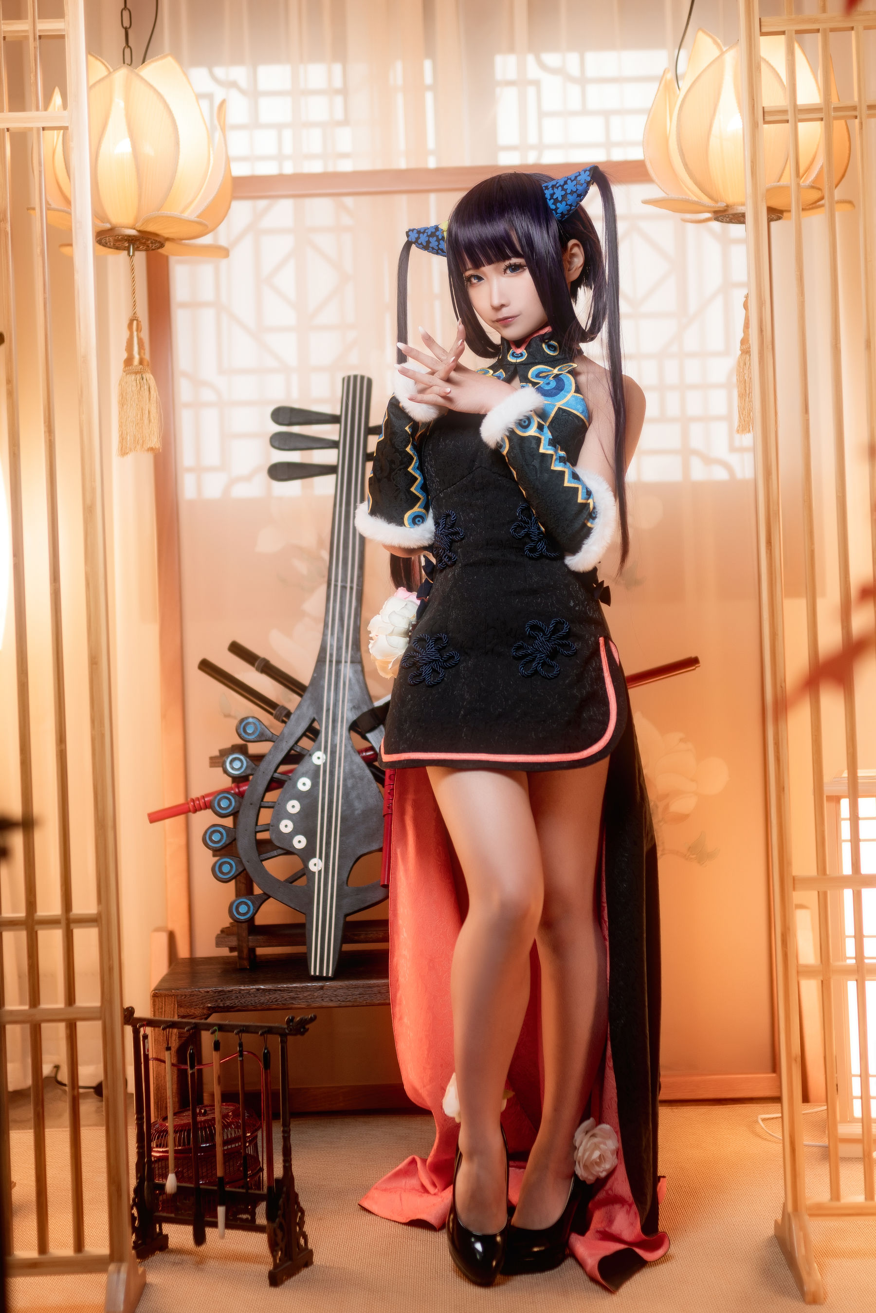 [Cosplay写真] 动漫博主蠢沫沫 – 杨玉环二破 [40P]