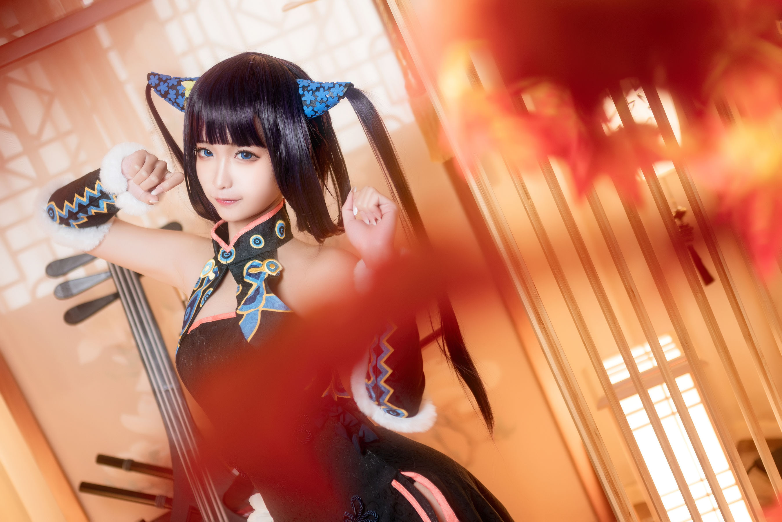[Cosplay写真] 动漫博主蠢沫沫 – 杨玉环二破 [40P]