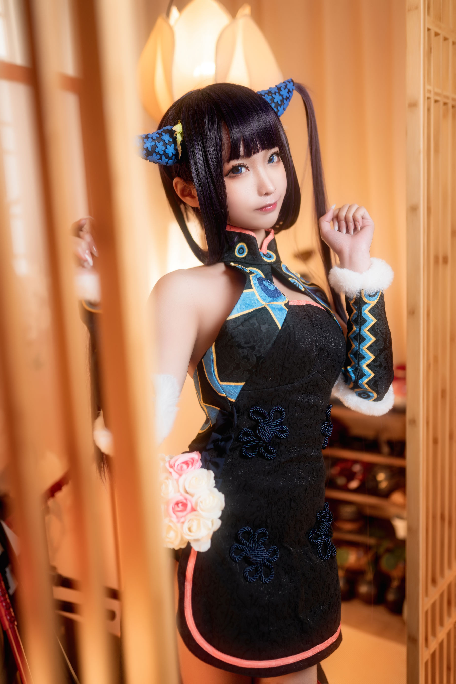 [Cosplay写真] 动漫博主蠢沫沫 – 杨玉环二破 [40P]