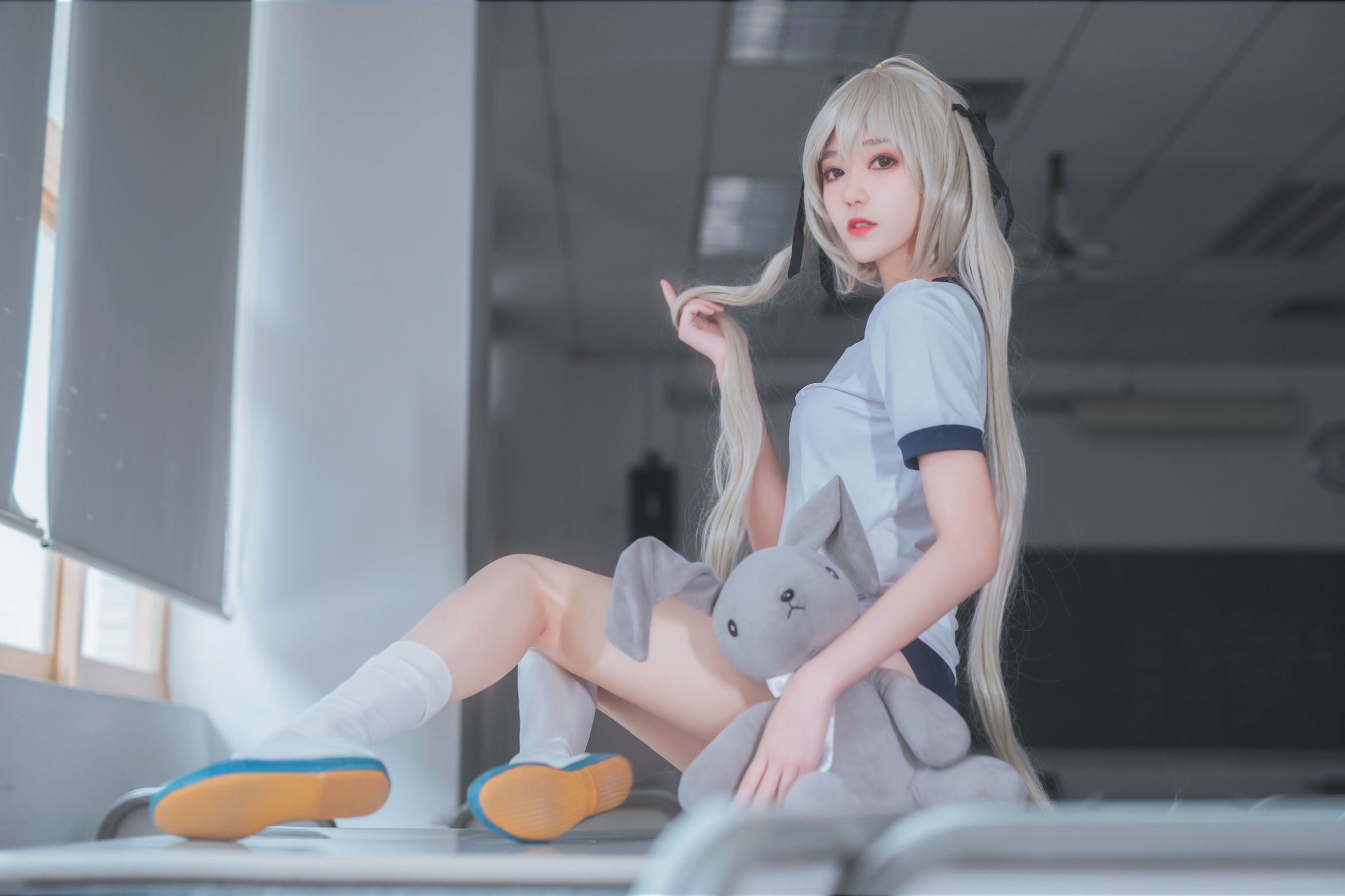 动漫博主南桃Momoko 春日野穹体操服 [28P]