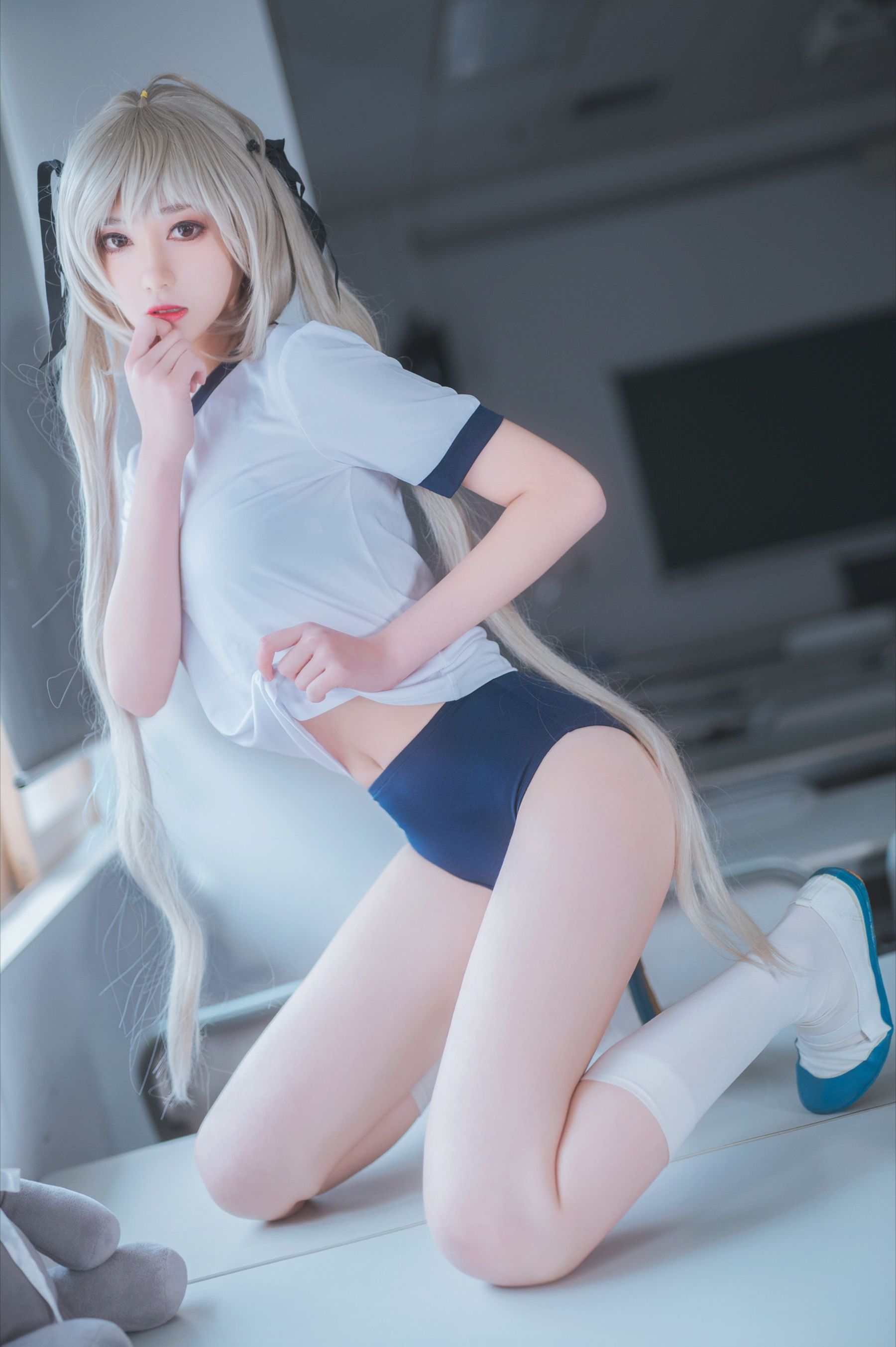 动漫博主南桃Momoko 春日野穹体操服 [28P]