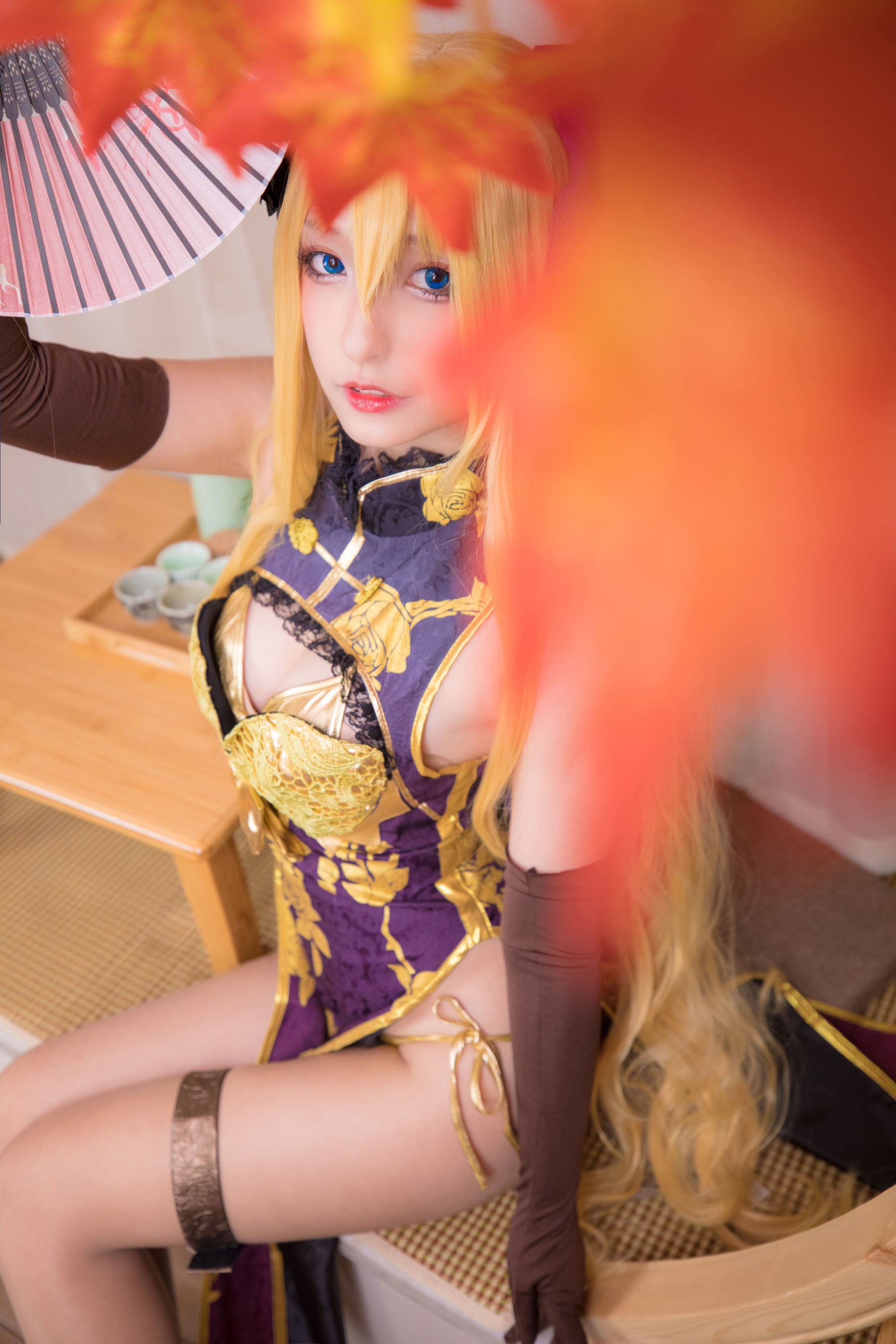 [萝莉COS] 神楽板真冬 艳娘幻梦谭 金莲 [150P]