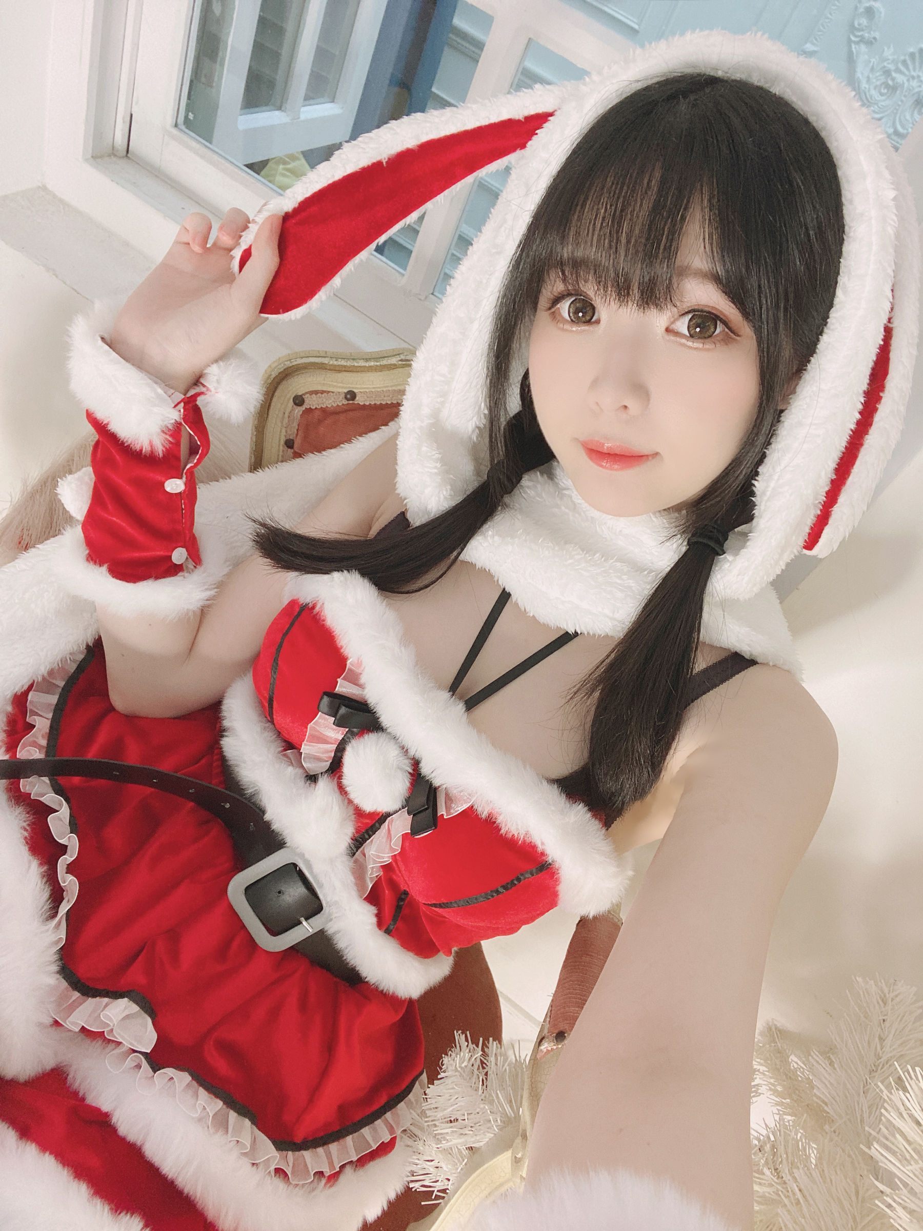 微博妹纸霜月shimo[fantia] 2022-12-25 メリー・クリスマス！！ [25P]