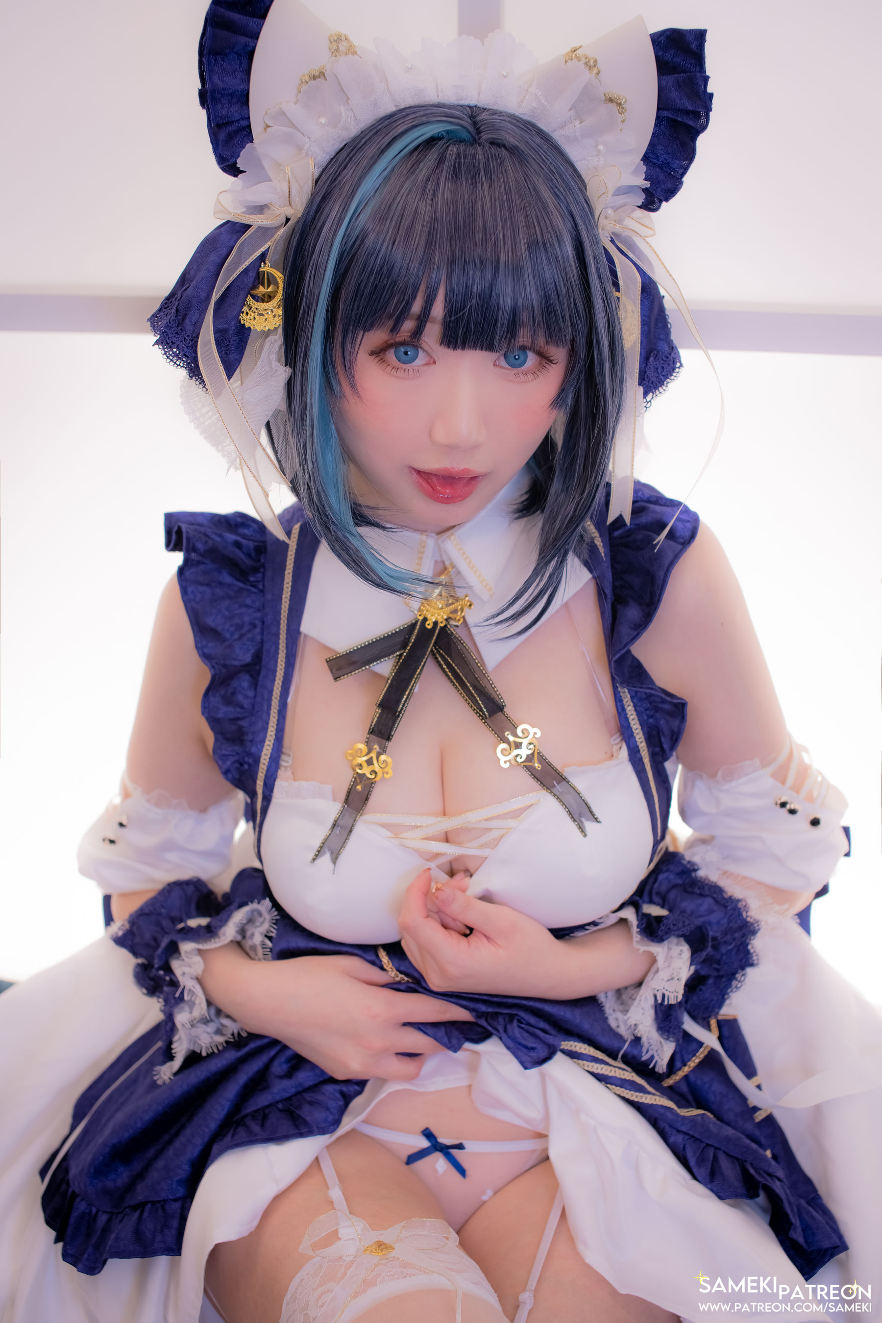 Sameki – 碧蓝航线 柴郡 [52P]