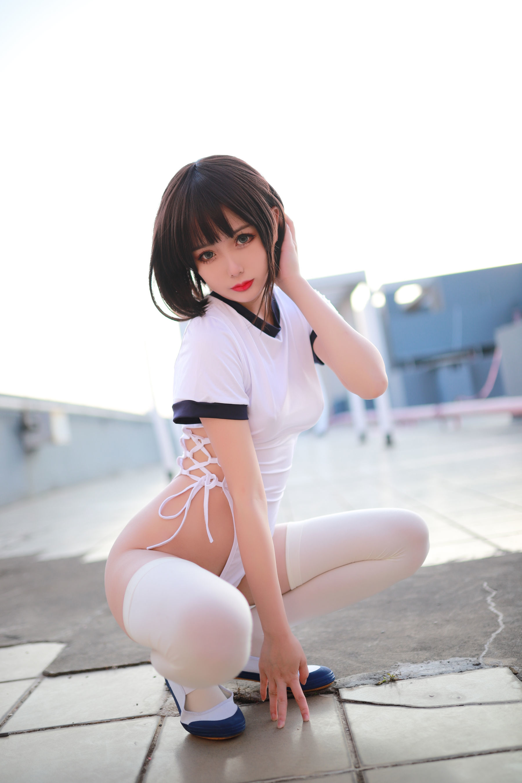 动漫博主您的蛋蛋 高叉体操服 [40P]
