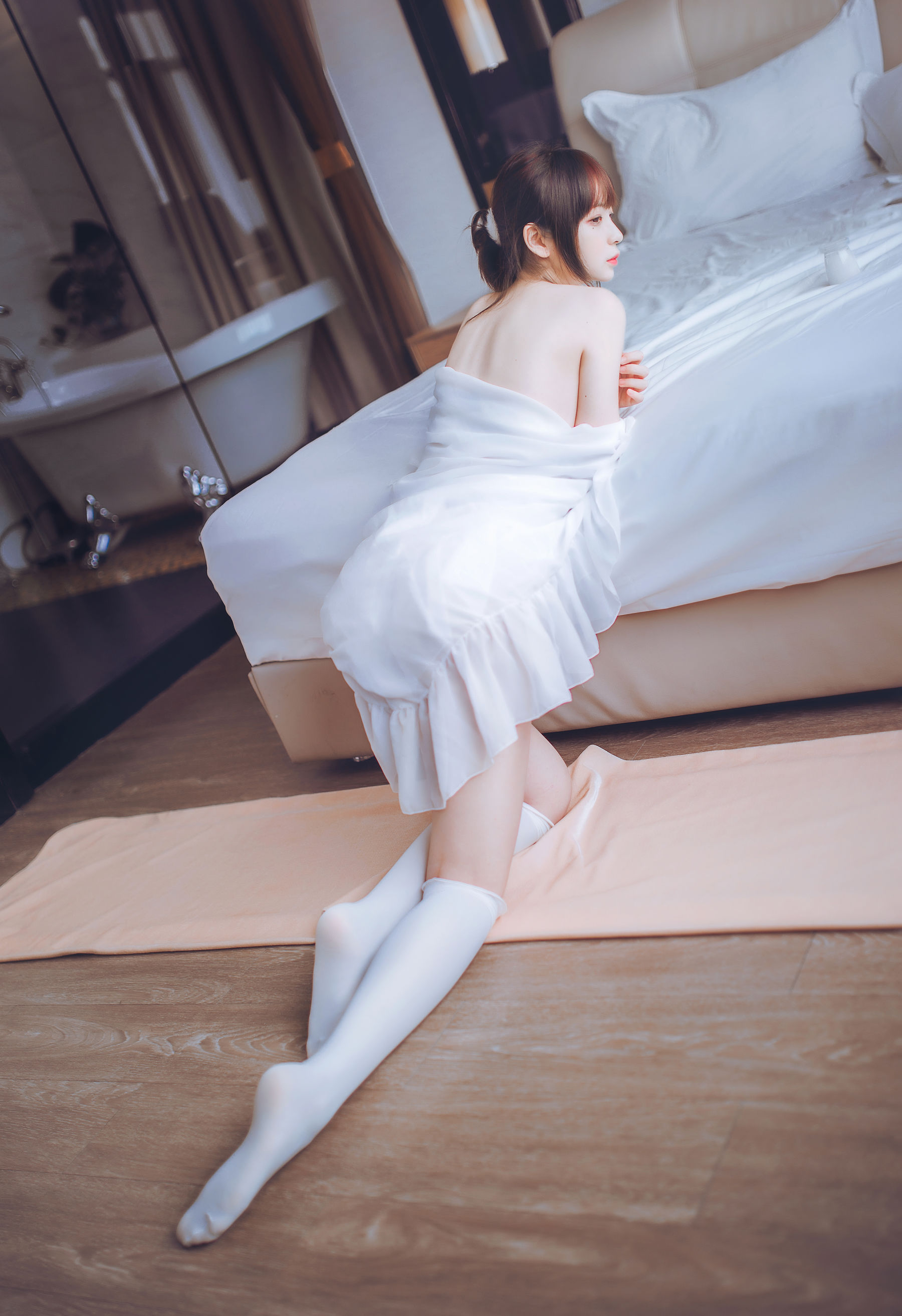 疯猫ss《睡衣与浴室的水手服》 [45P]