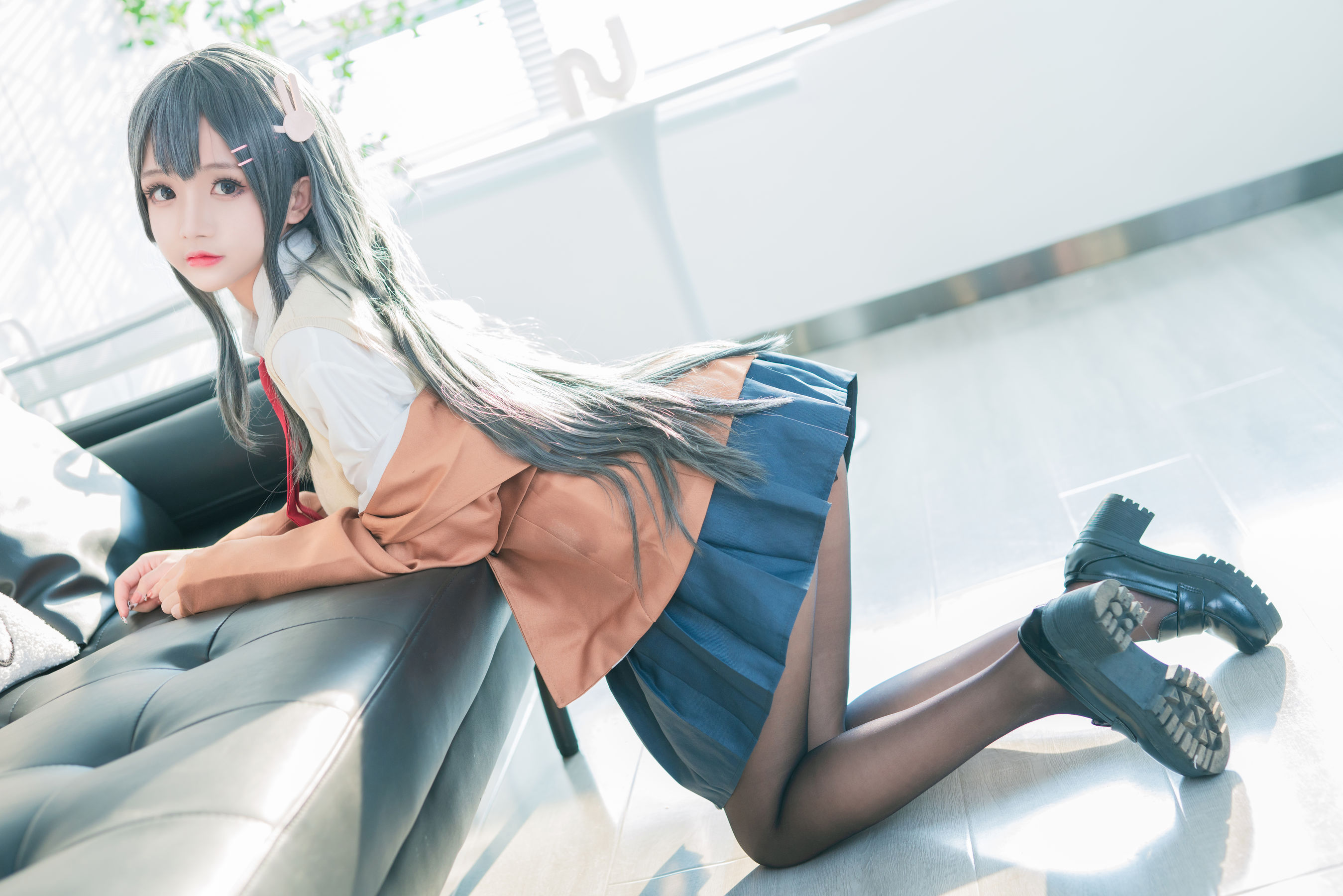 Cosplay日奈娇 – 麻衣校服 [75P]