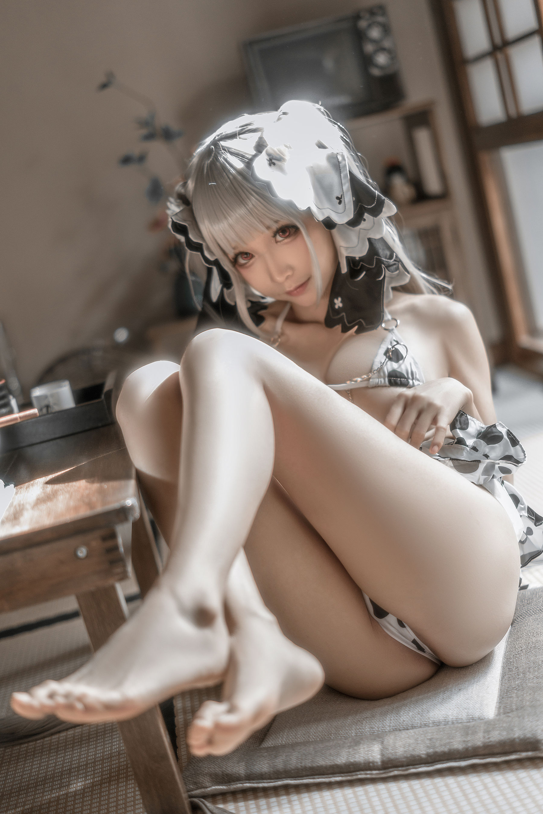 动漫博主蠢沫沫 – 可畏婚纱绅士版 [46P]