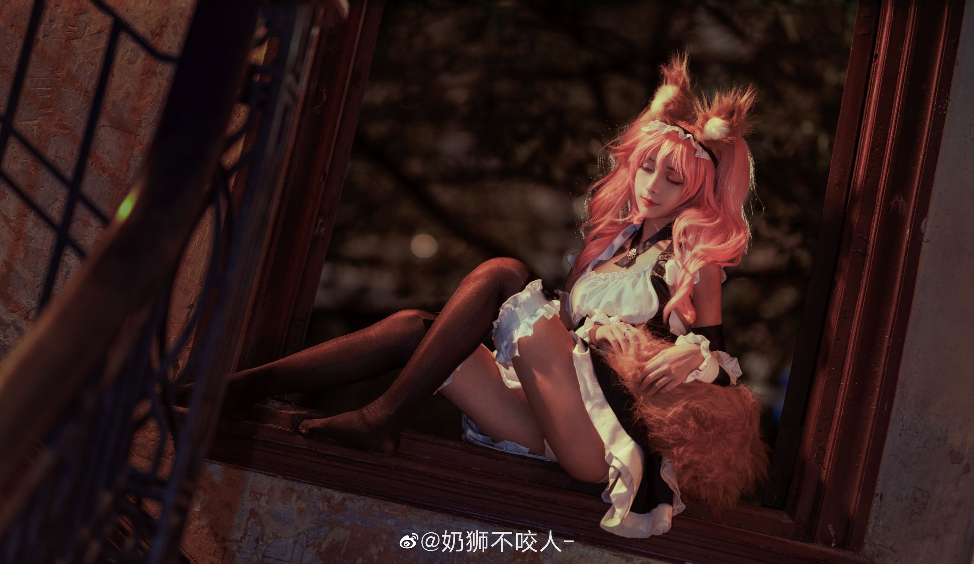 [Cosplay写真] 奶狮不咬人 – 玉藻前 [10P]