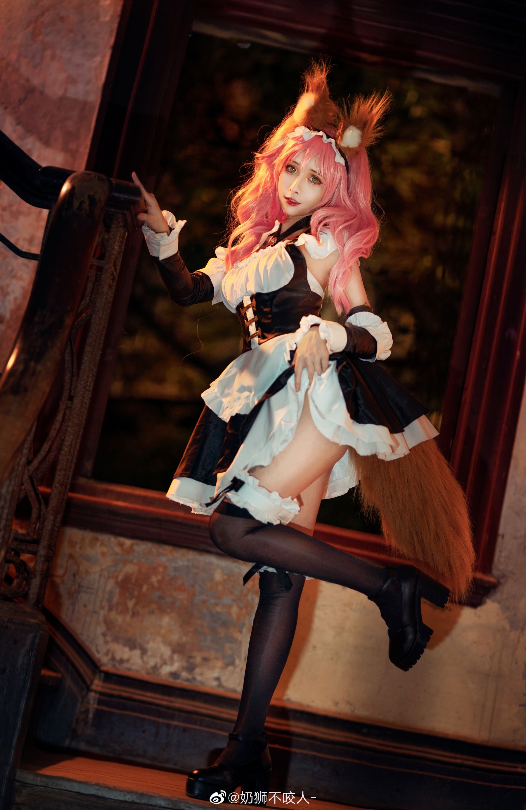[Cosplay写真] 奶狮不咬人 – 玉藻前 [10P]