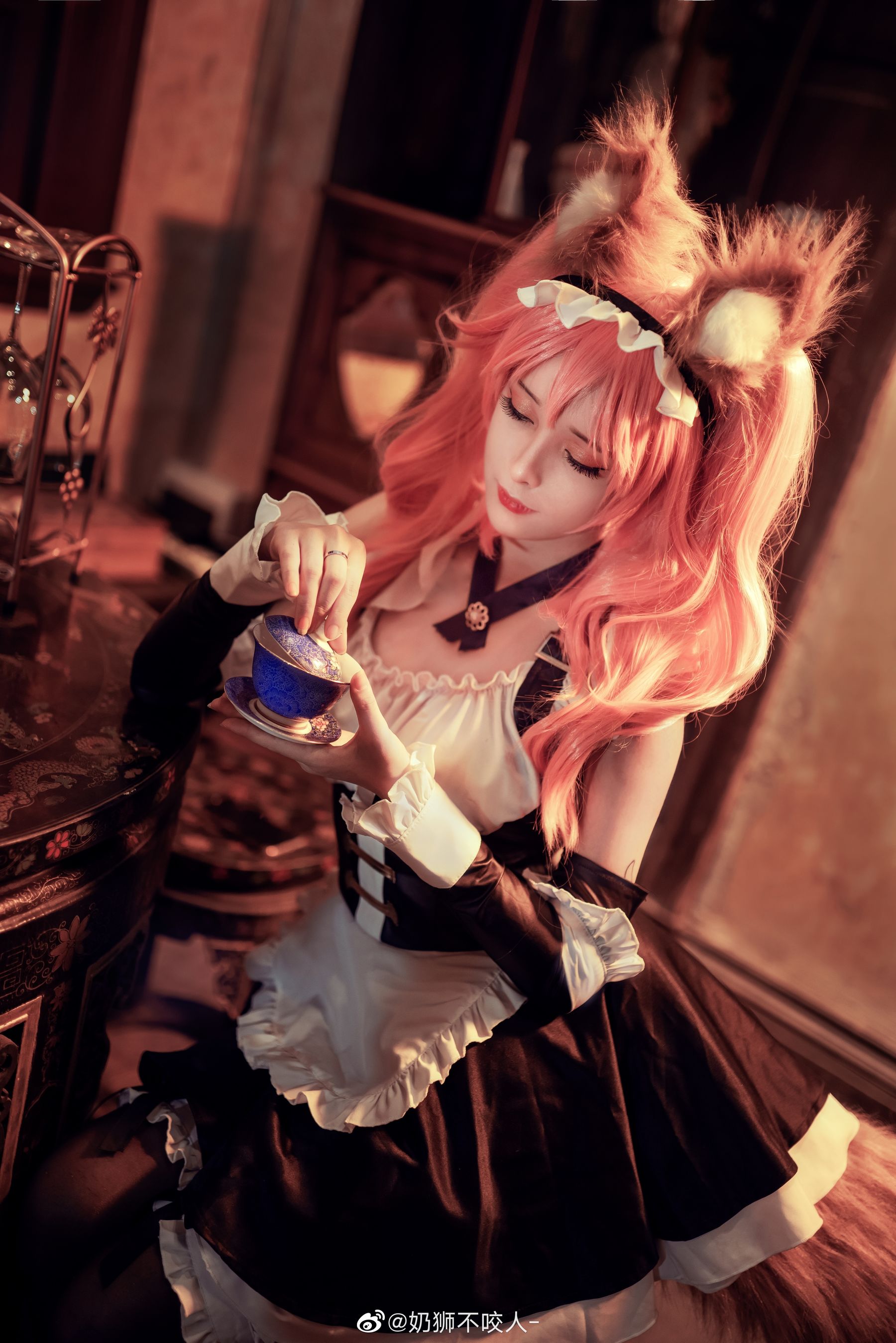 [Cosplay写真] 奶狮不咬人 – 玉藻前 [10P]