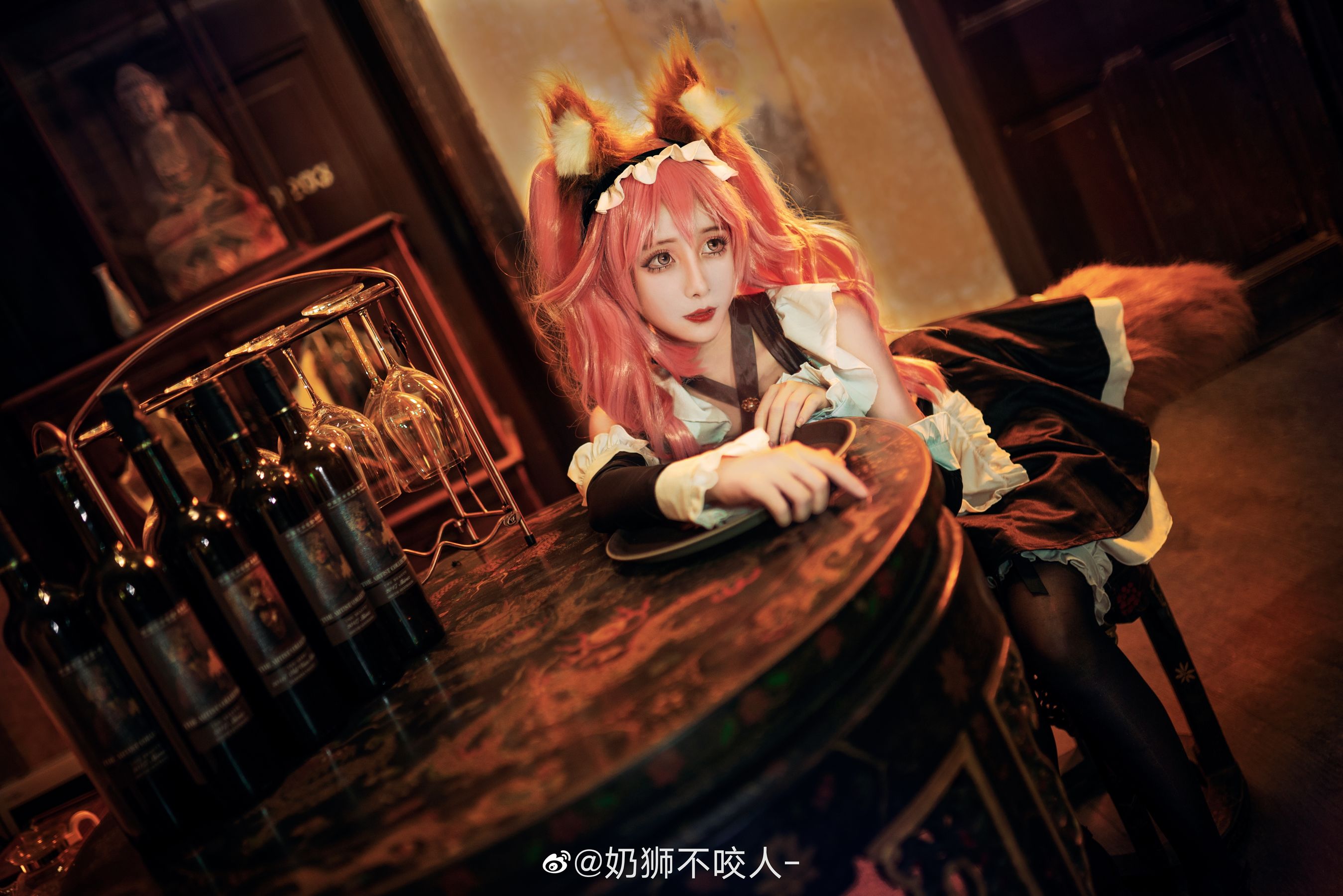 [Cosplay写真] 奶狮不咬人 – 玉藻前 [10P]