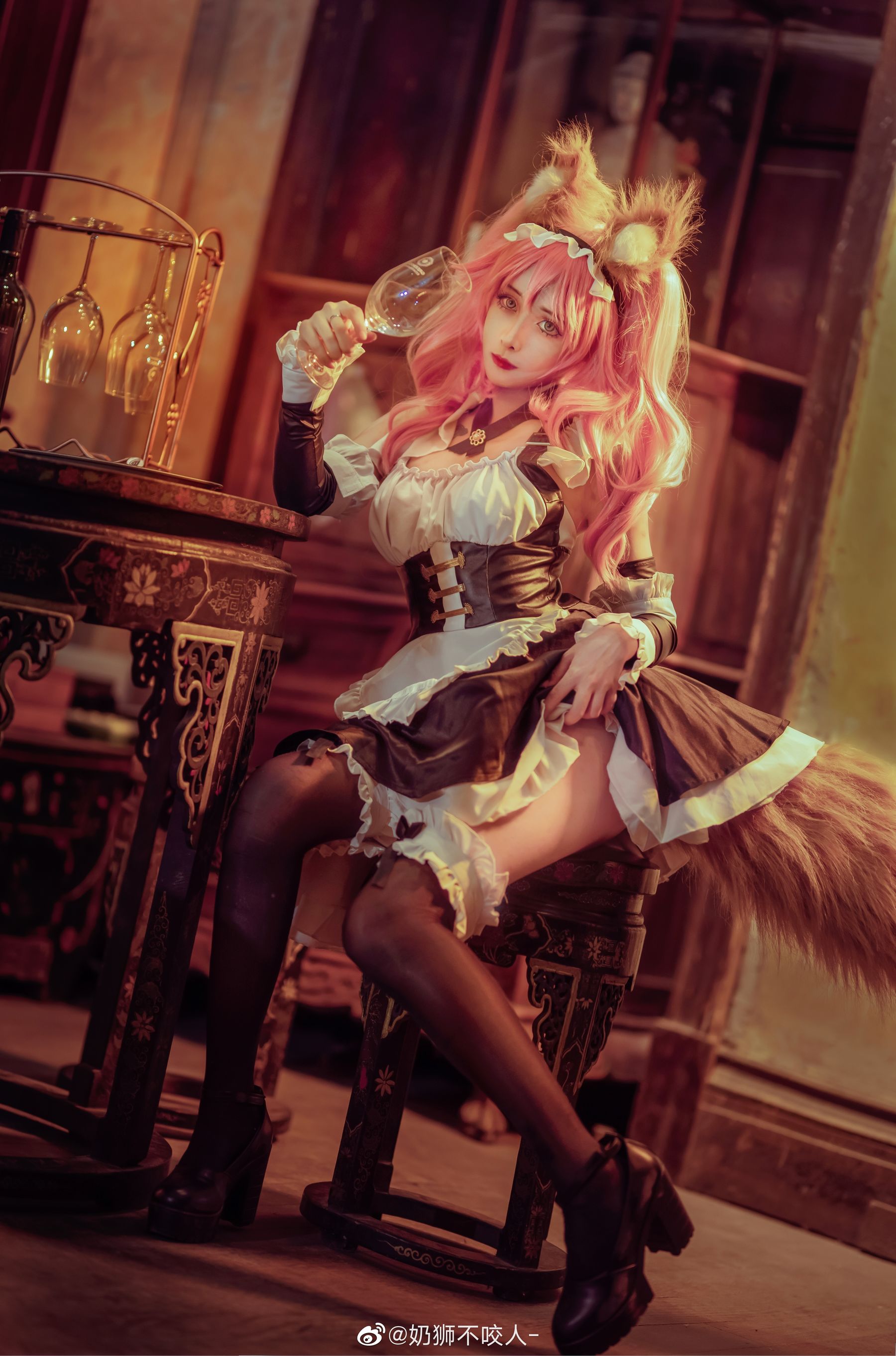[Cosplay写真] 奶狮不咬人 – 玉藻前 [10P]