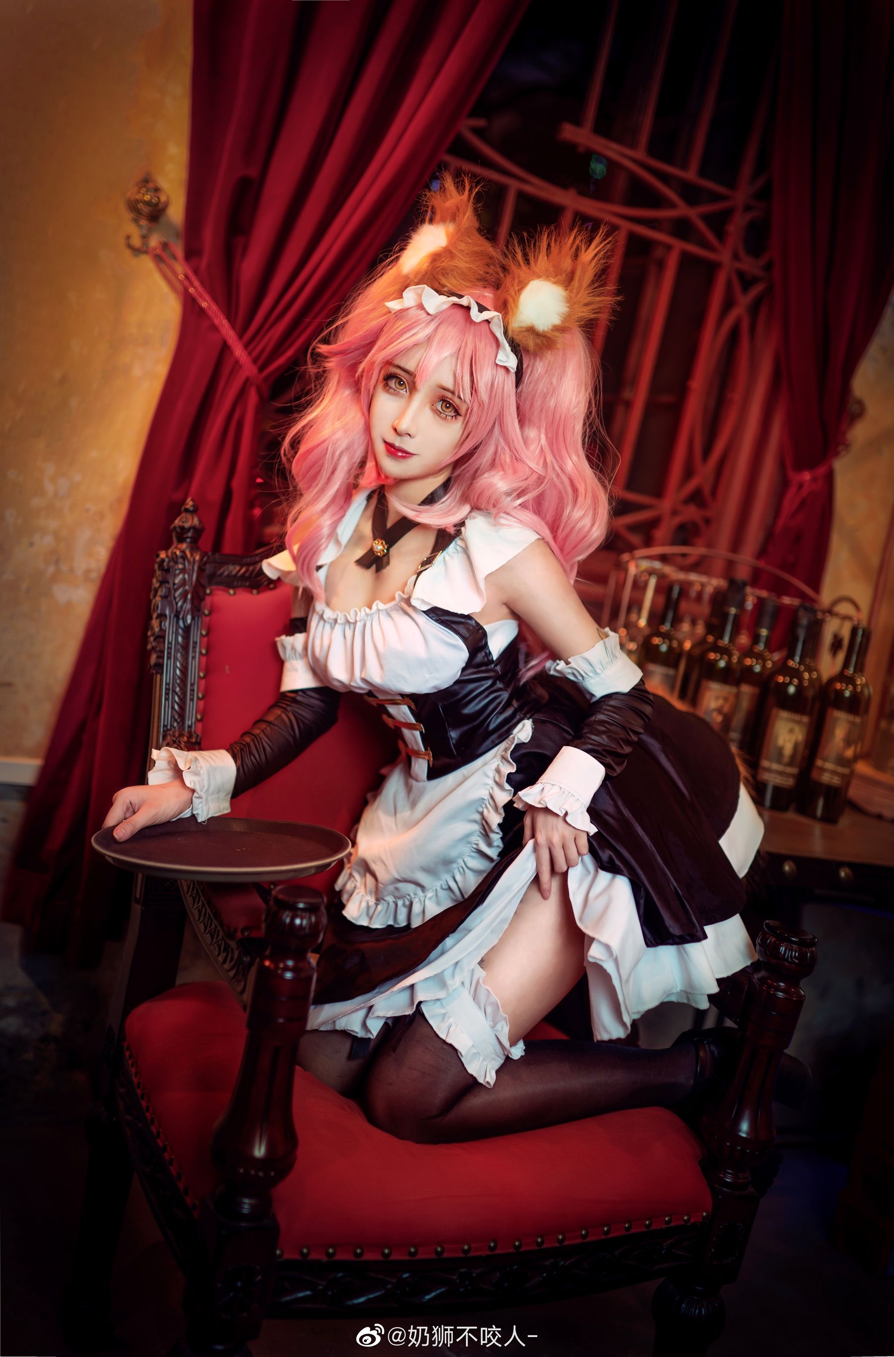 [Cosplay写真] 奶狮不咬人 – 玉藻前 [10P]