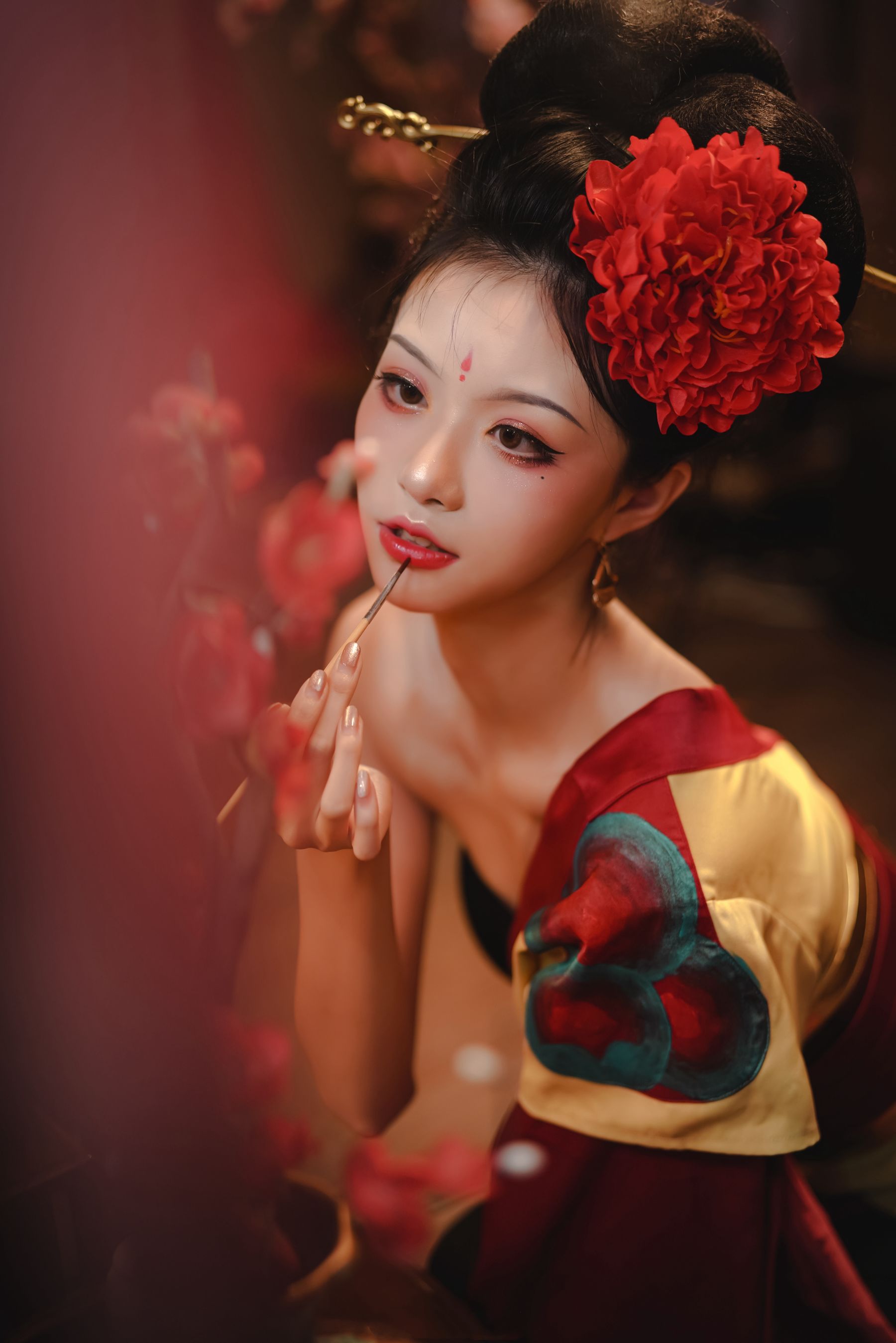 COS萌妹沧霁桔梗 – 一千零一个江湖 [15P]