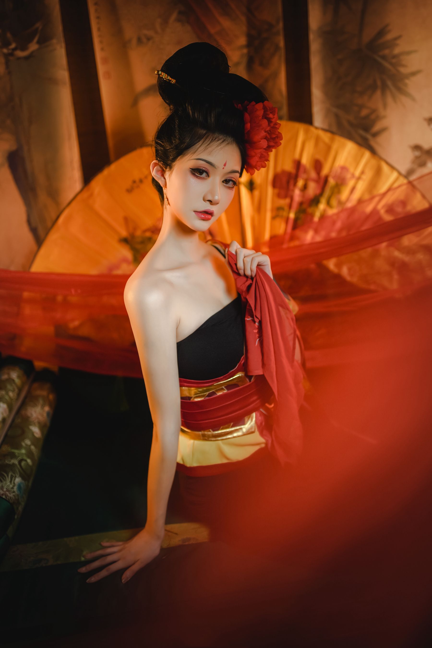 COS萌妹沧霁桔梗 – 一千零一个江湖 [15P]