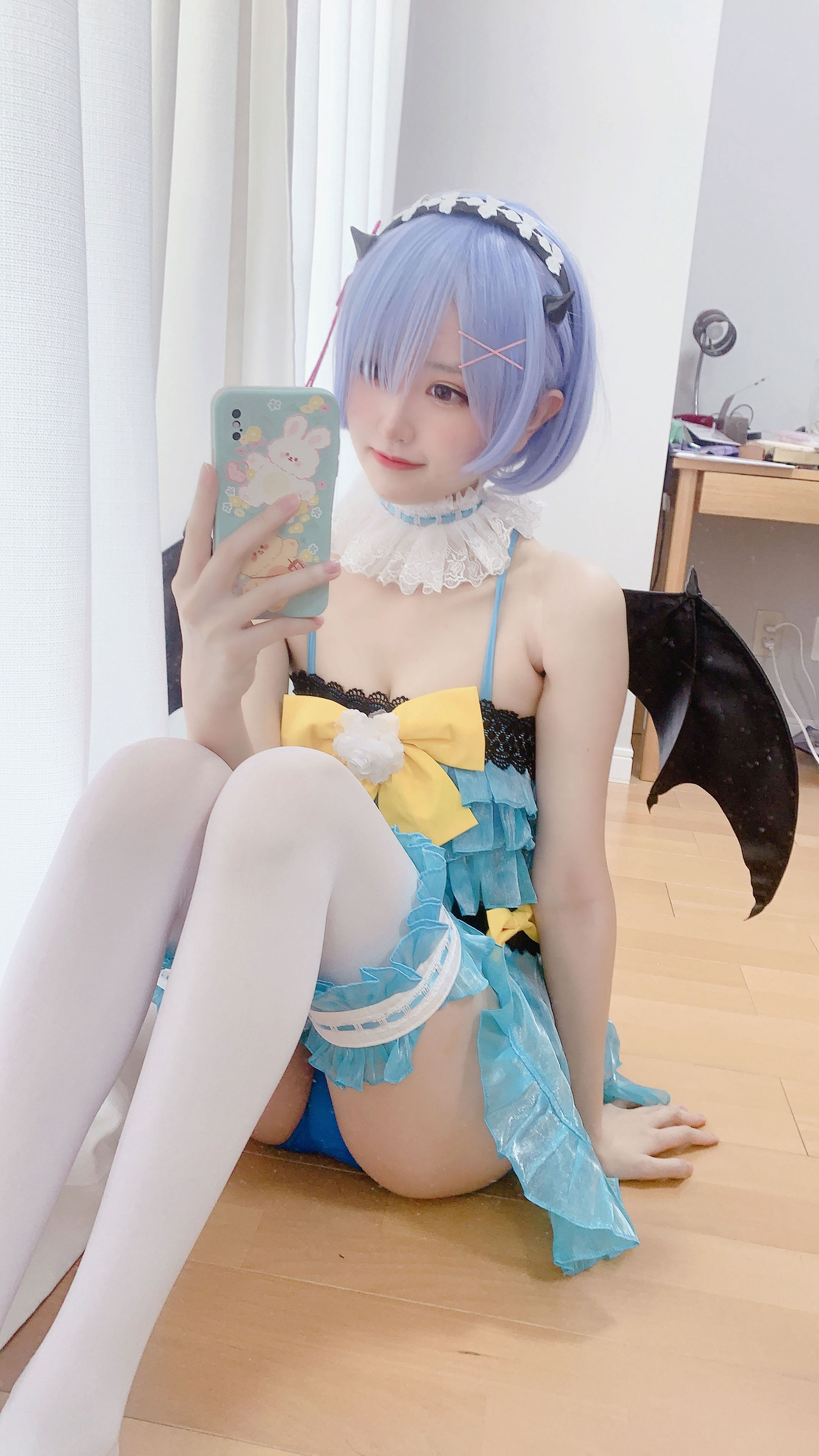 千阳(ちよ) – 雷姆小恶魔cos [11P]