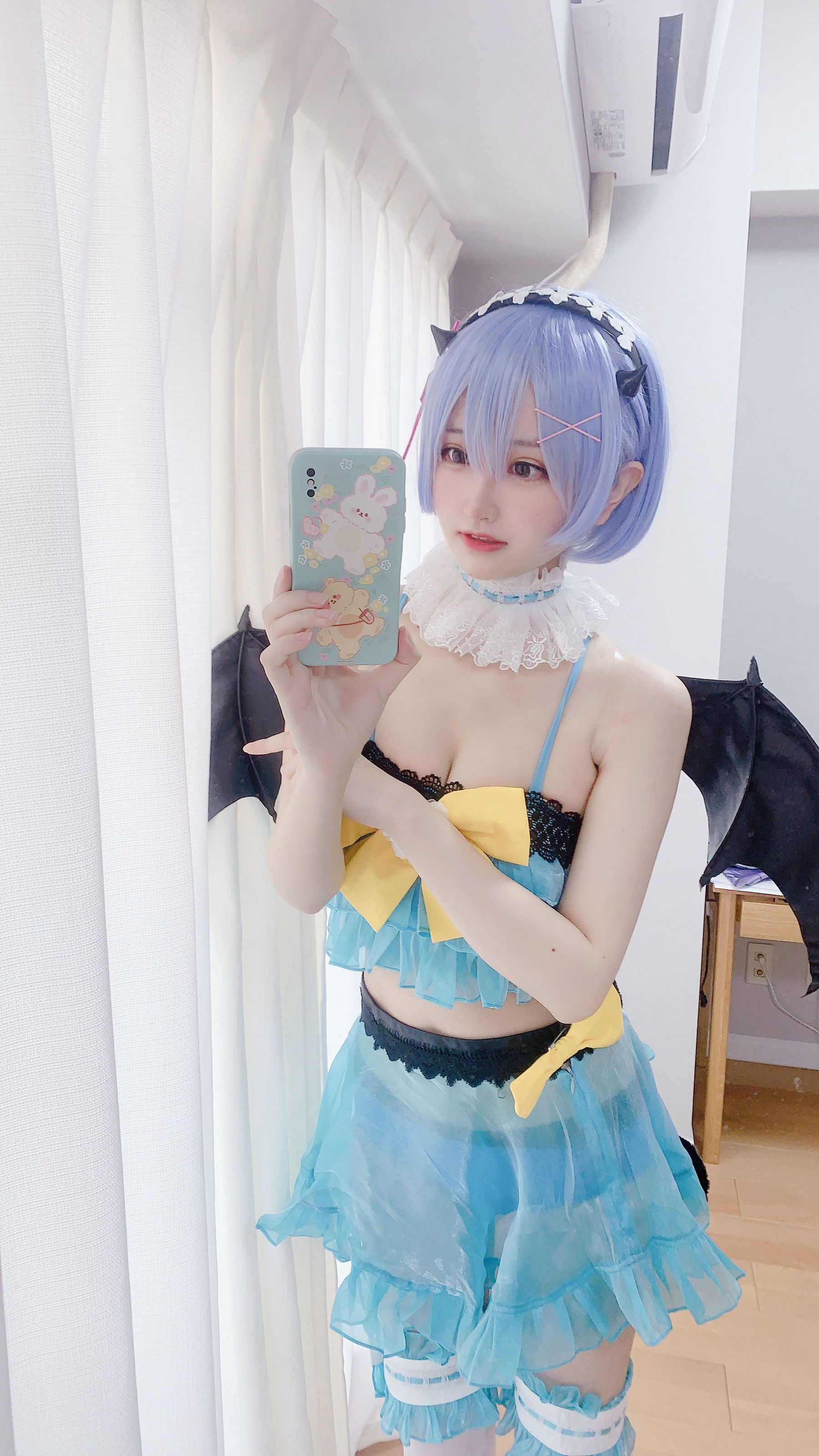 千阳(ちよ) – 雷姆小恶魔cos [11P]
