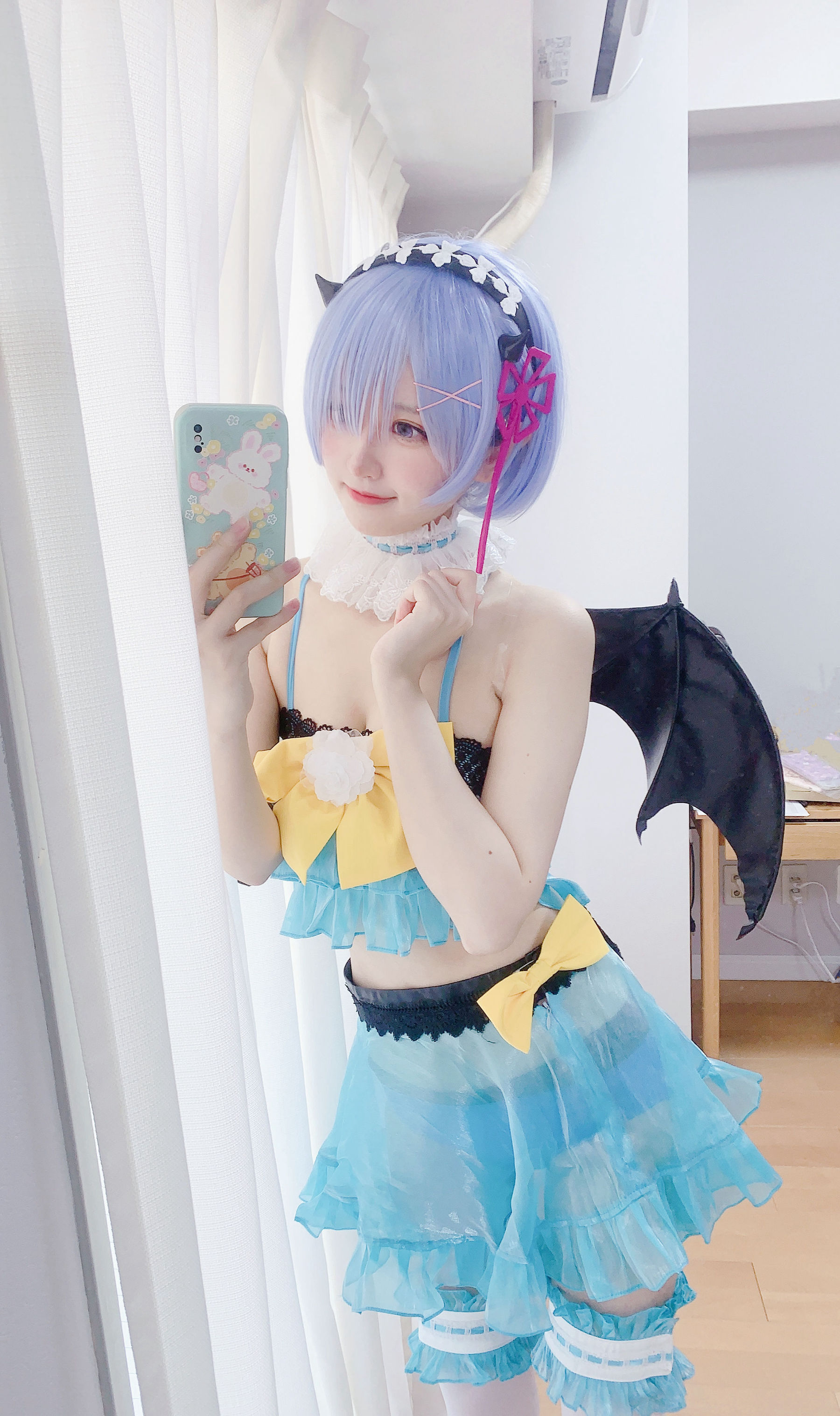 千阳(ちよ) – 雷姆小恶魔cos [11P]