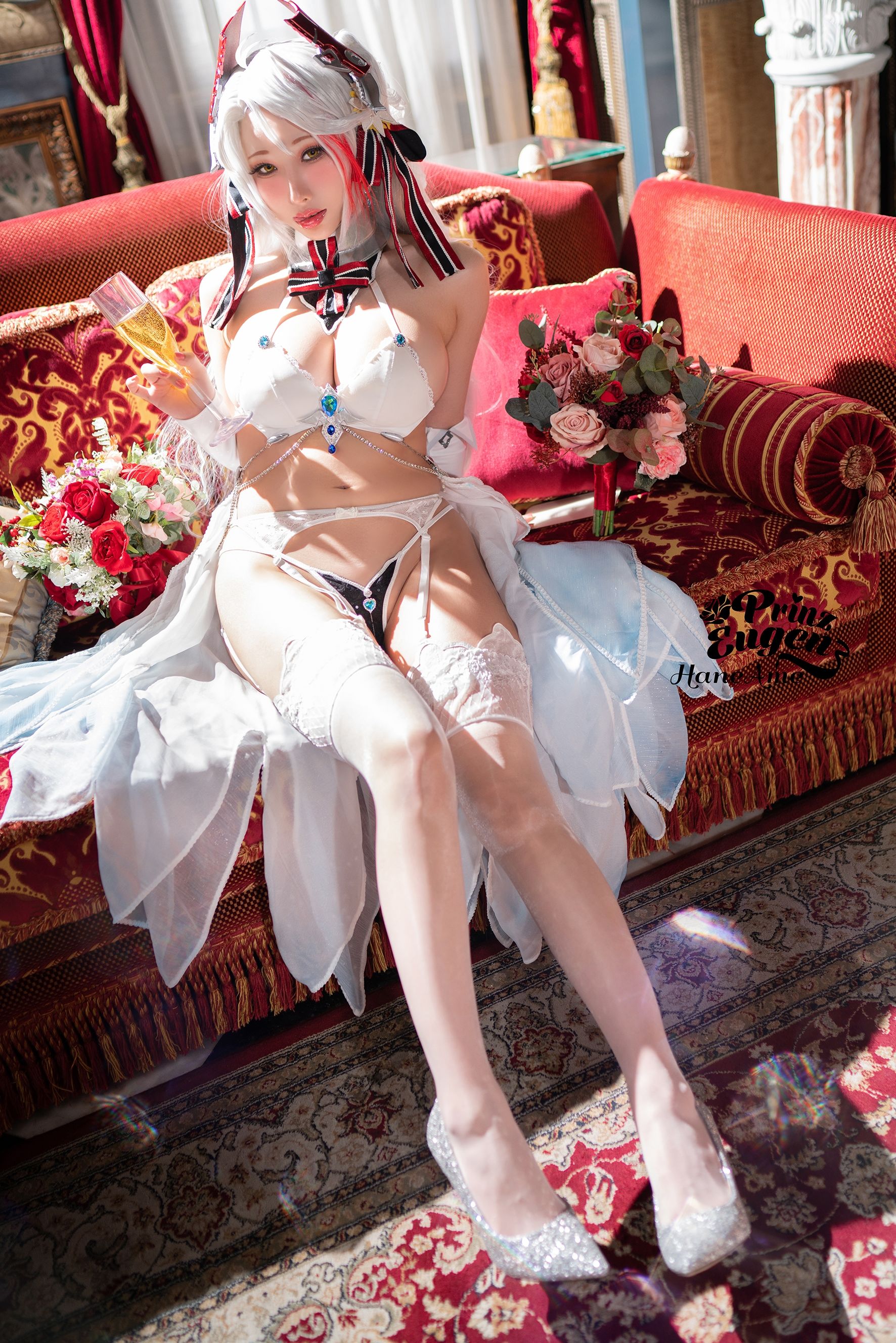 Hane Ame 雨波 – 欧根亲王 婚纱 [27P]