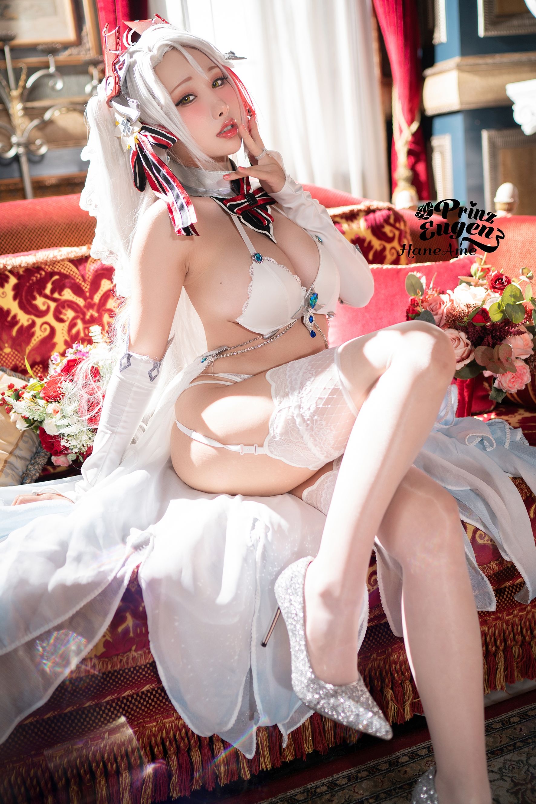 Hane Ame 雨波 – 欧根亲王 婚纱 [27P]