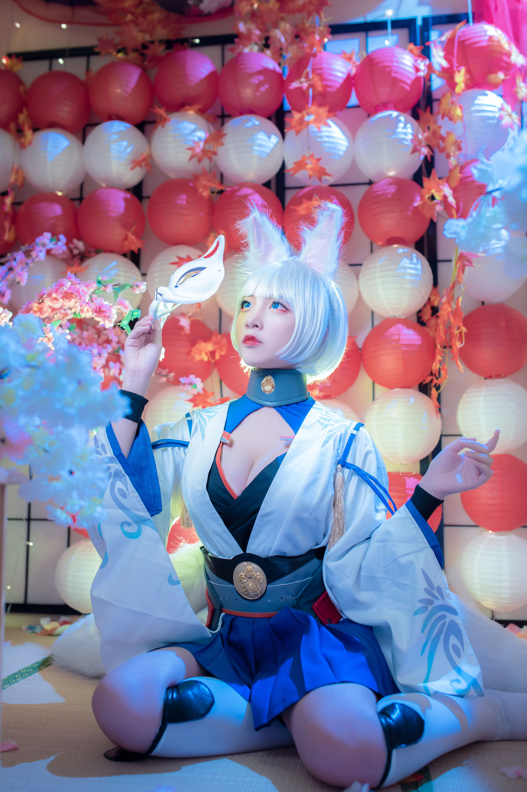 [Cosplay写真] 人气Coser二佐Nisa – 碧蓝航线 加贺 [40P]