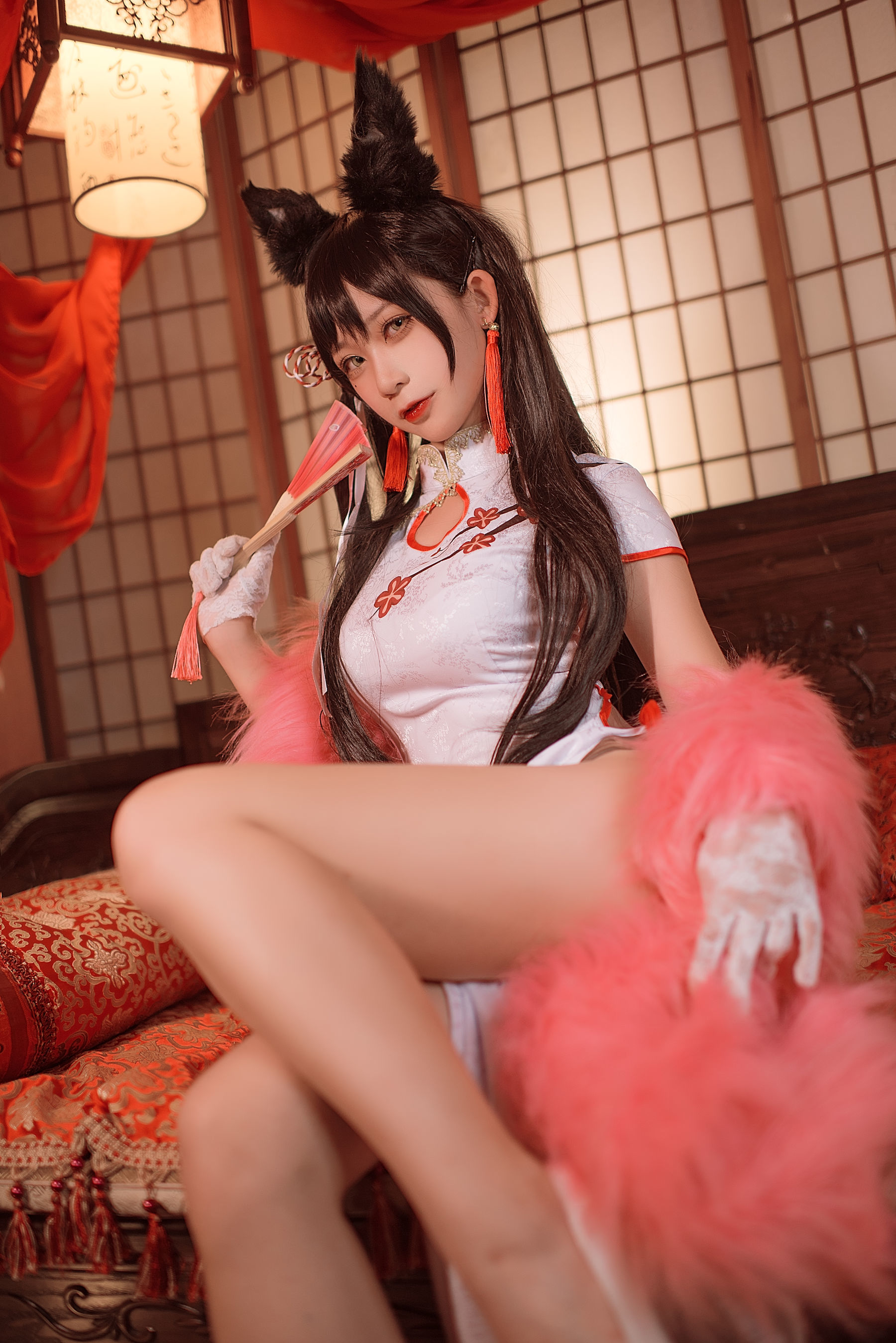 动漫博主樱落酱w 爱宕新春旗袍 [16P]