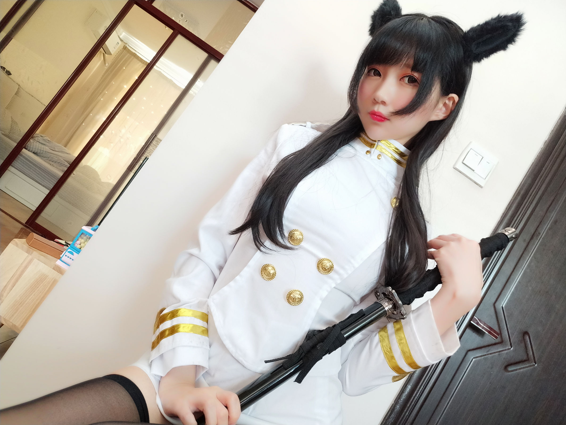 NAGISA魔物喵[fantia] – 戦損愛宕 [18P]