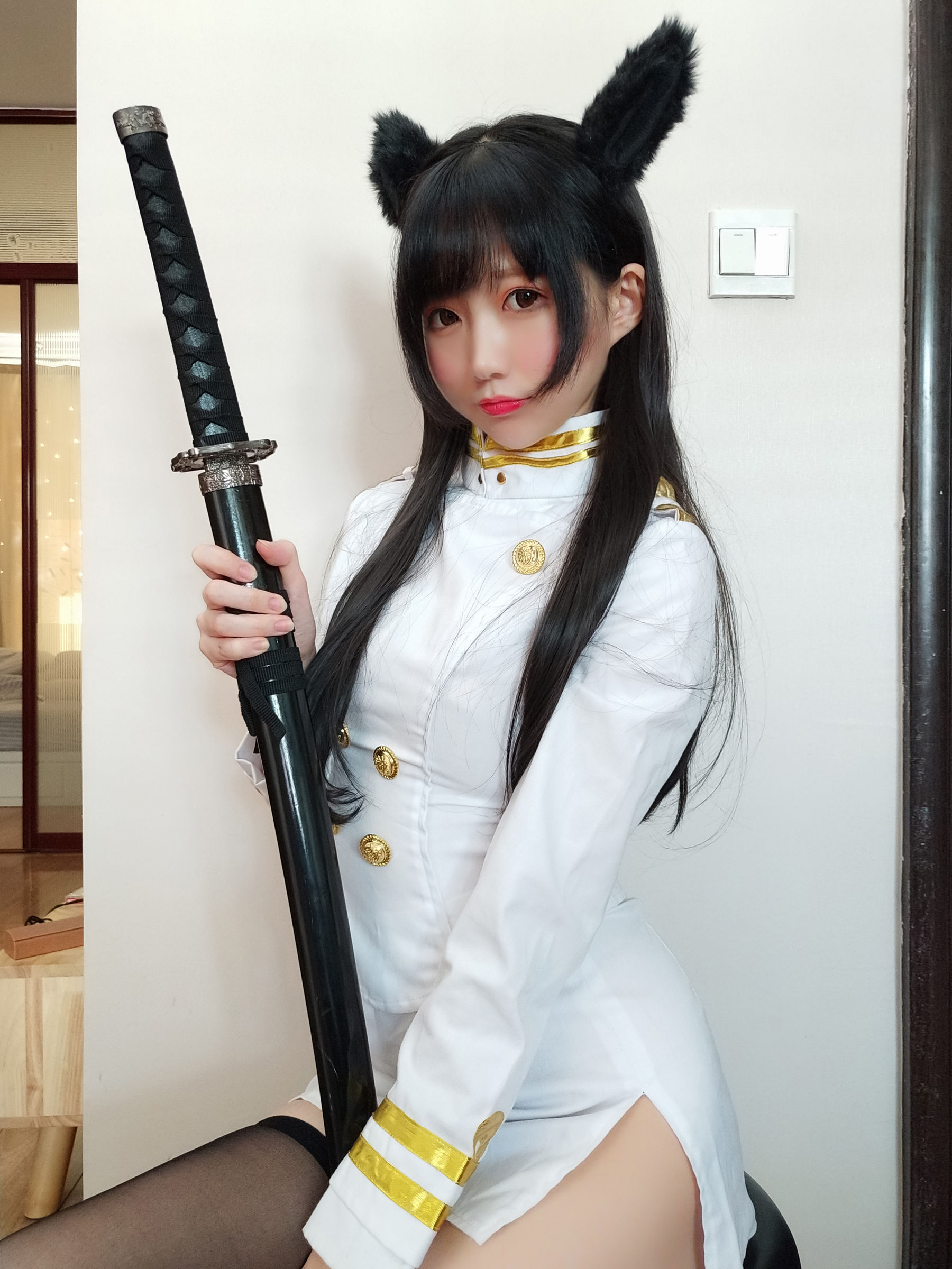 NAGISA魔物喵[fantia] – 戦損愛宕 [18P]