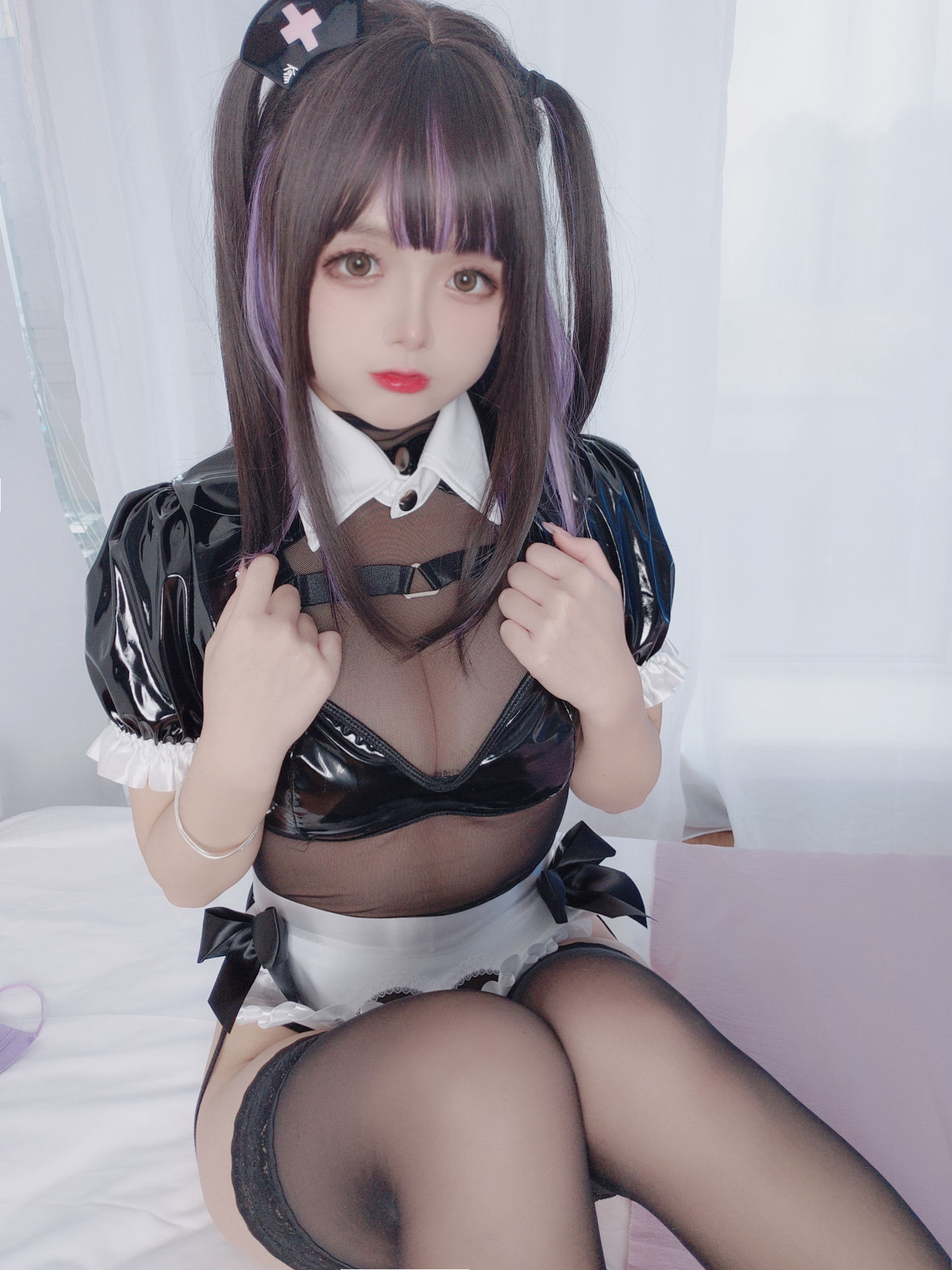 Cosplay日奈娇 – 口罩护士自摄 [39P]