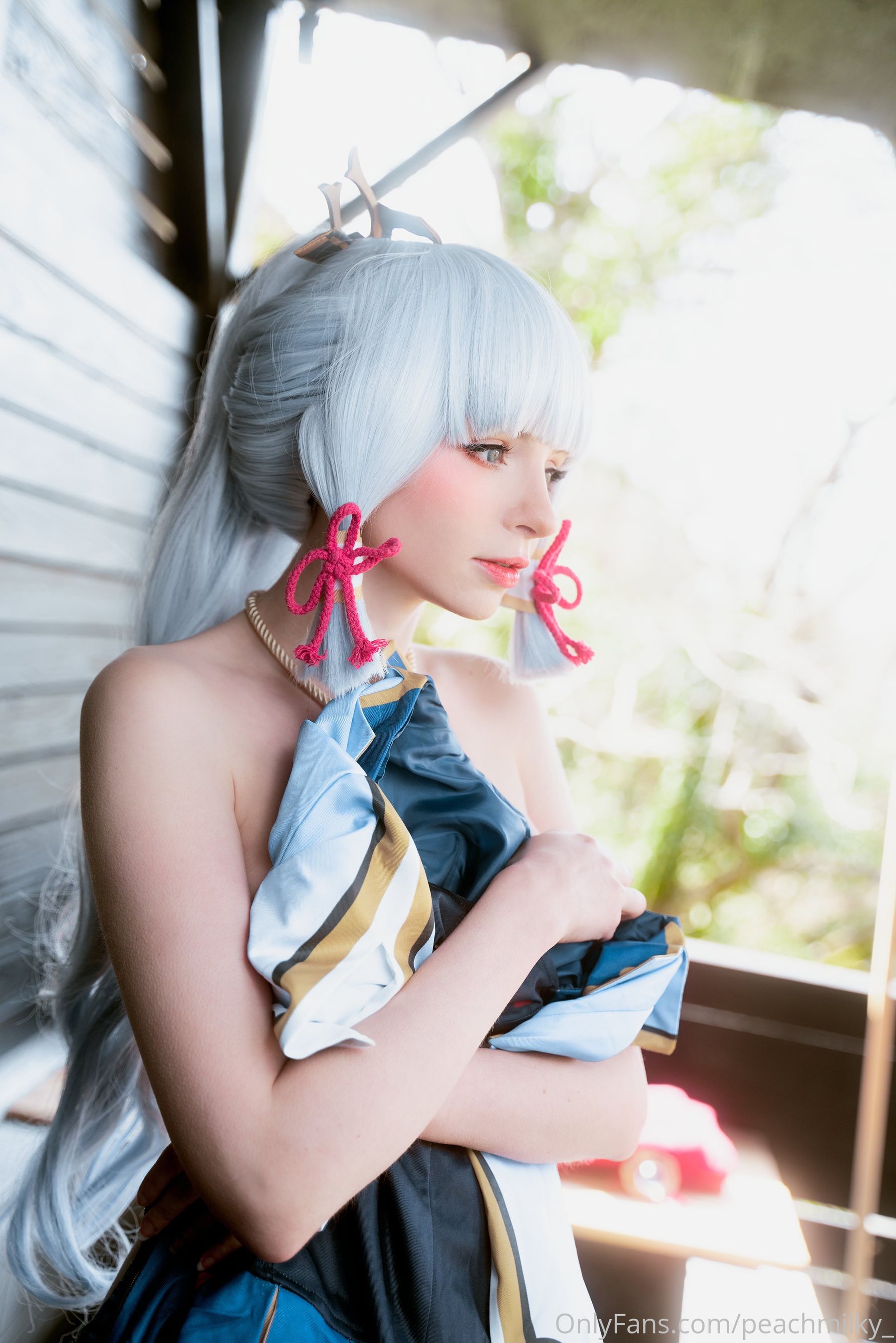Peach milky – Ayaka genshin impact [47P]