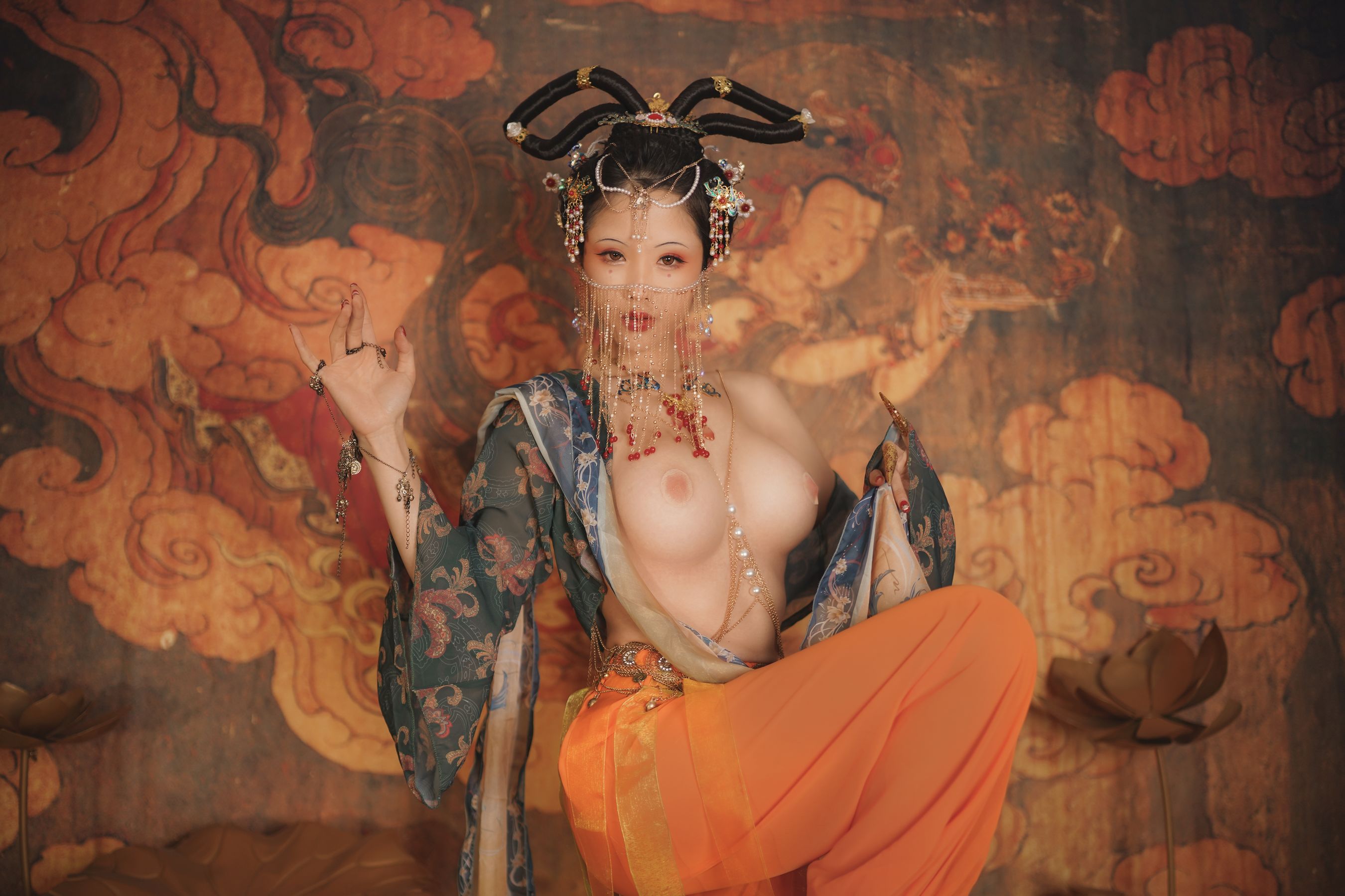 钛合金大粑粑 – 画中仙 [52P]