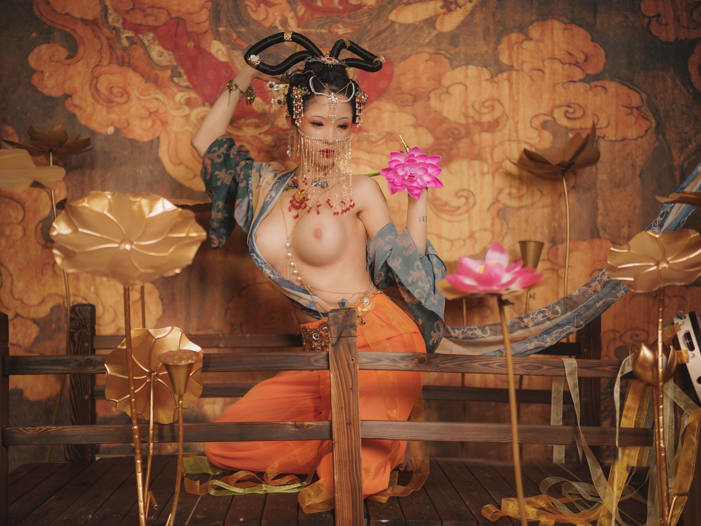 钛合金大粑粑 – 画中仙 [52P]
