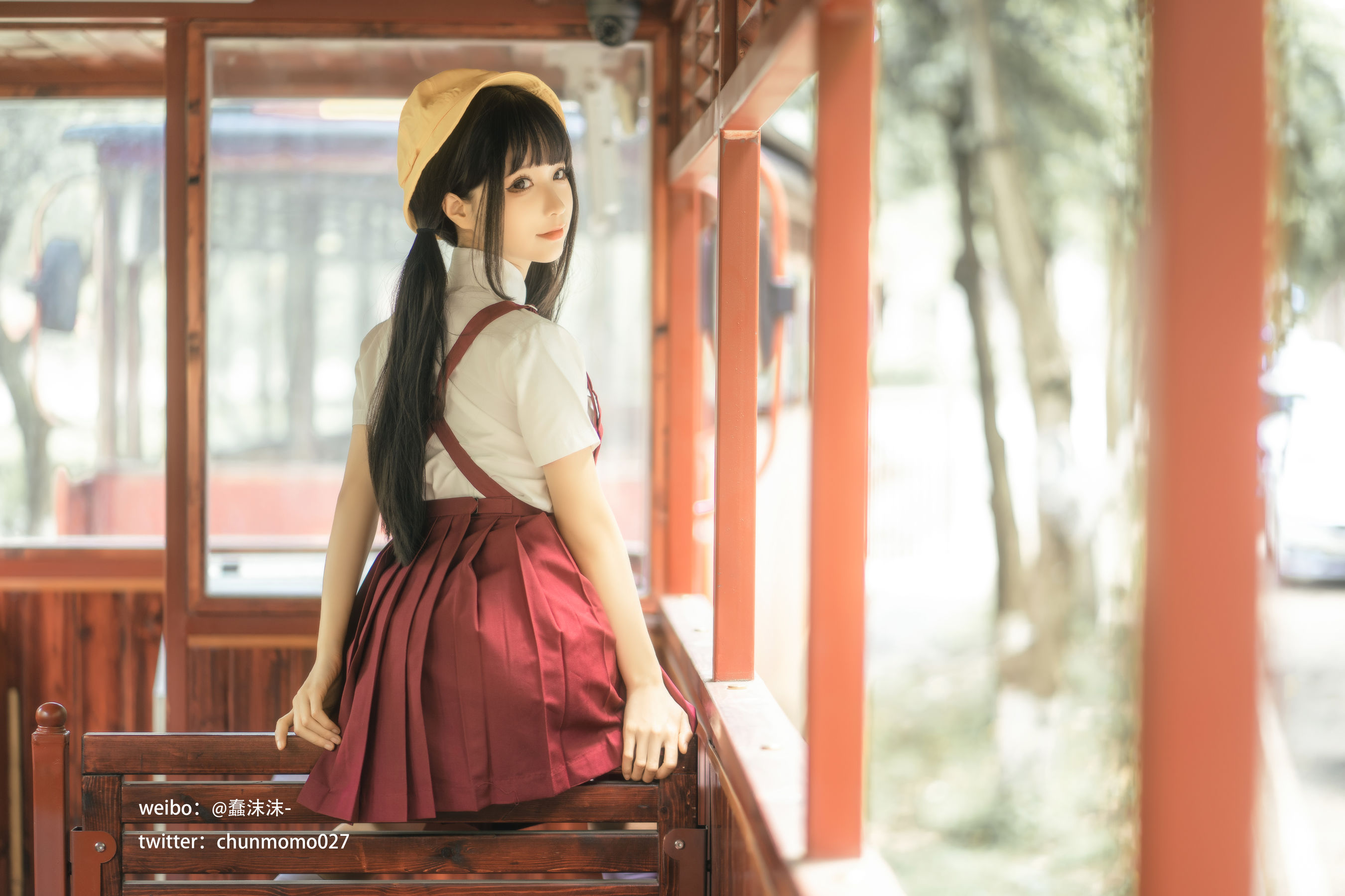 动漫博主蠢沫沫 – 红火车 [16P]