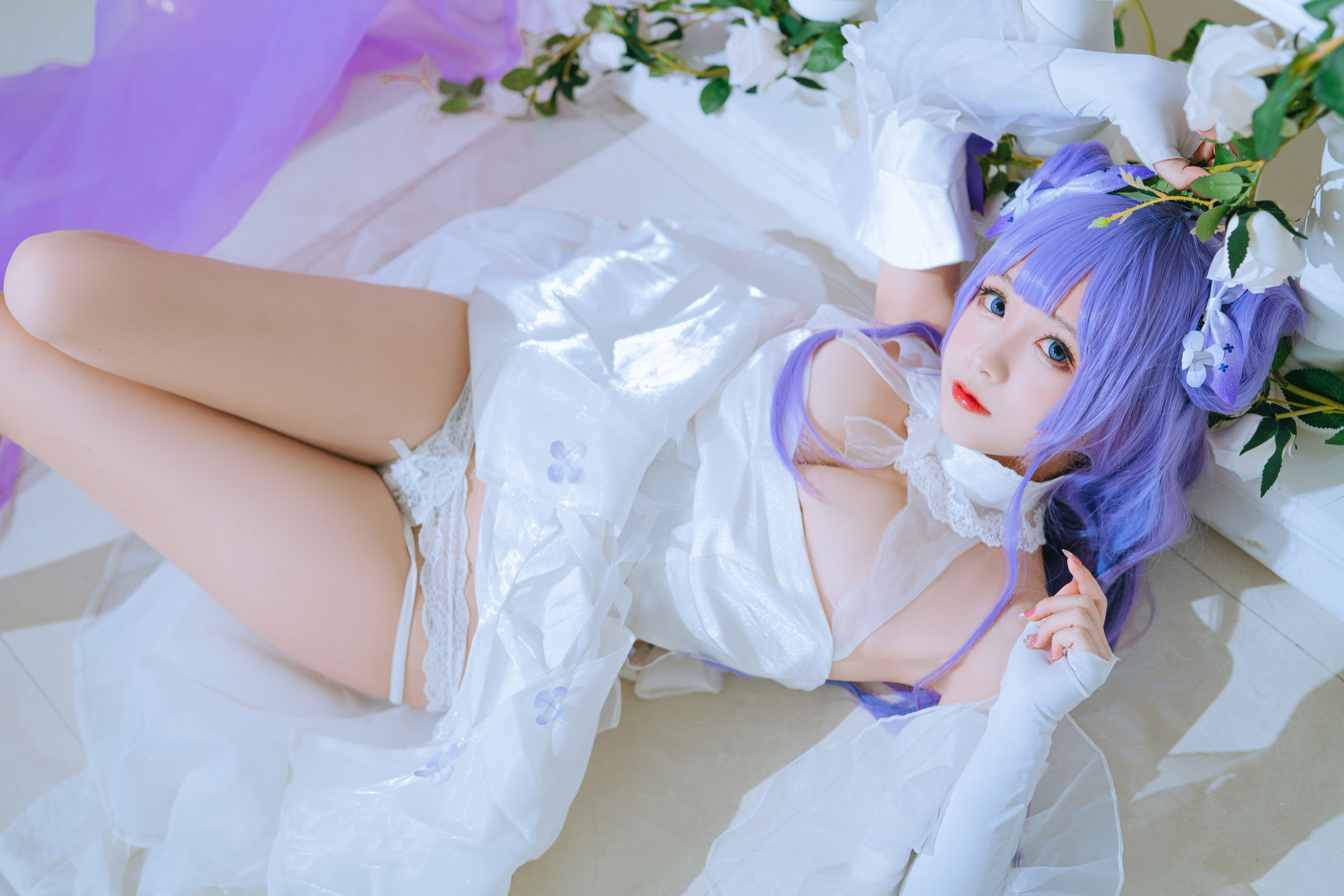 Cosplay日奈娇 – 独角兽兵装 [42P]