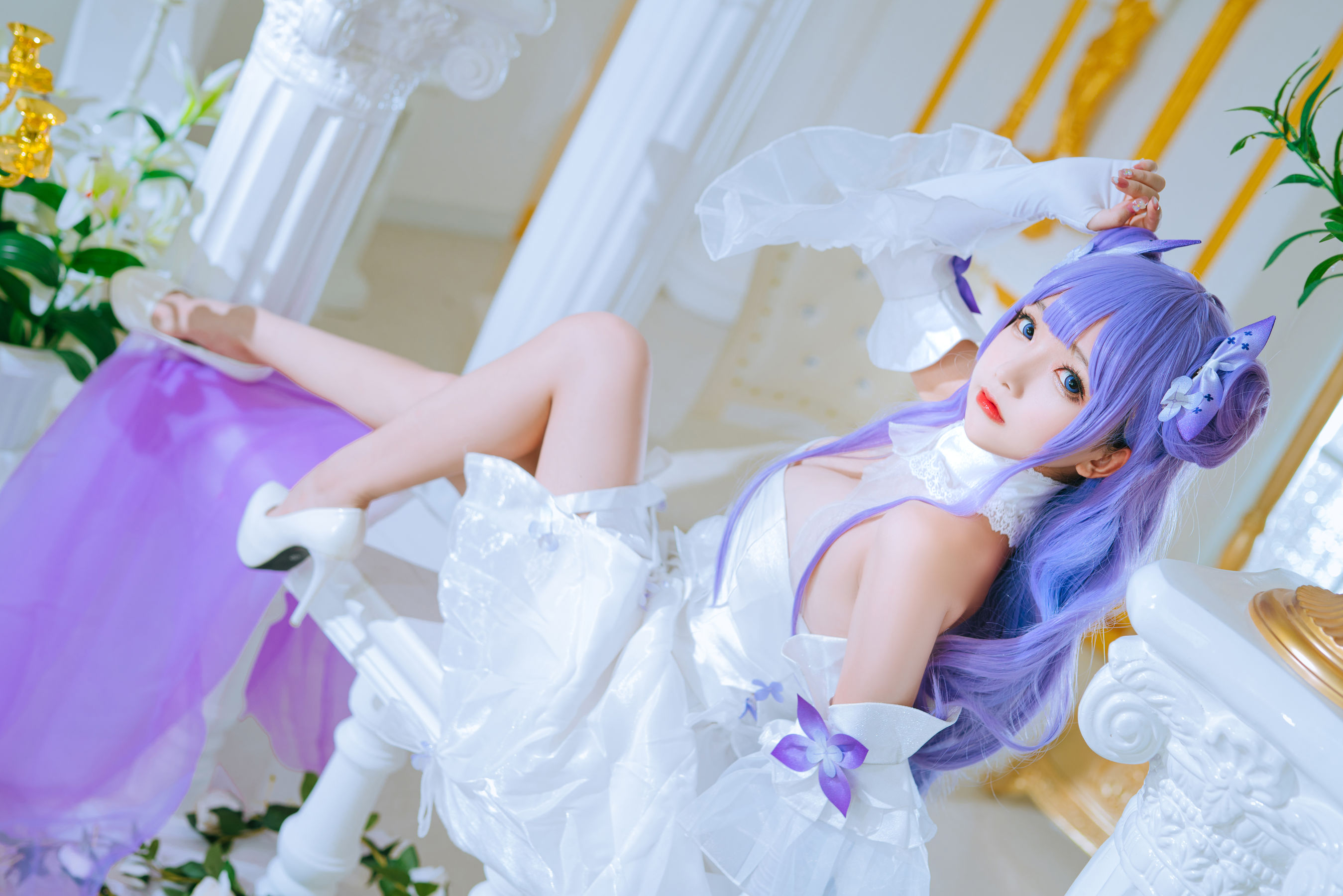 Cosplay日奈娇 – 独角兽兵装 [42P]