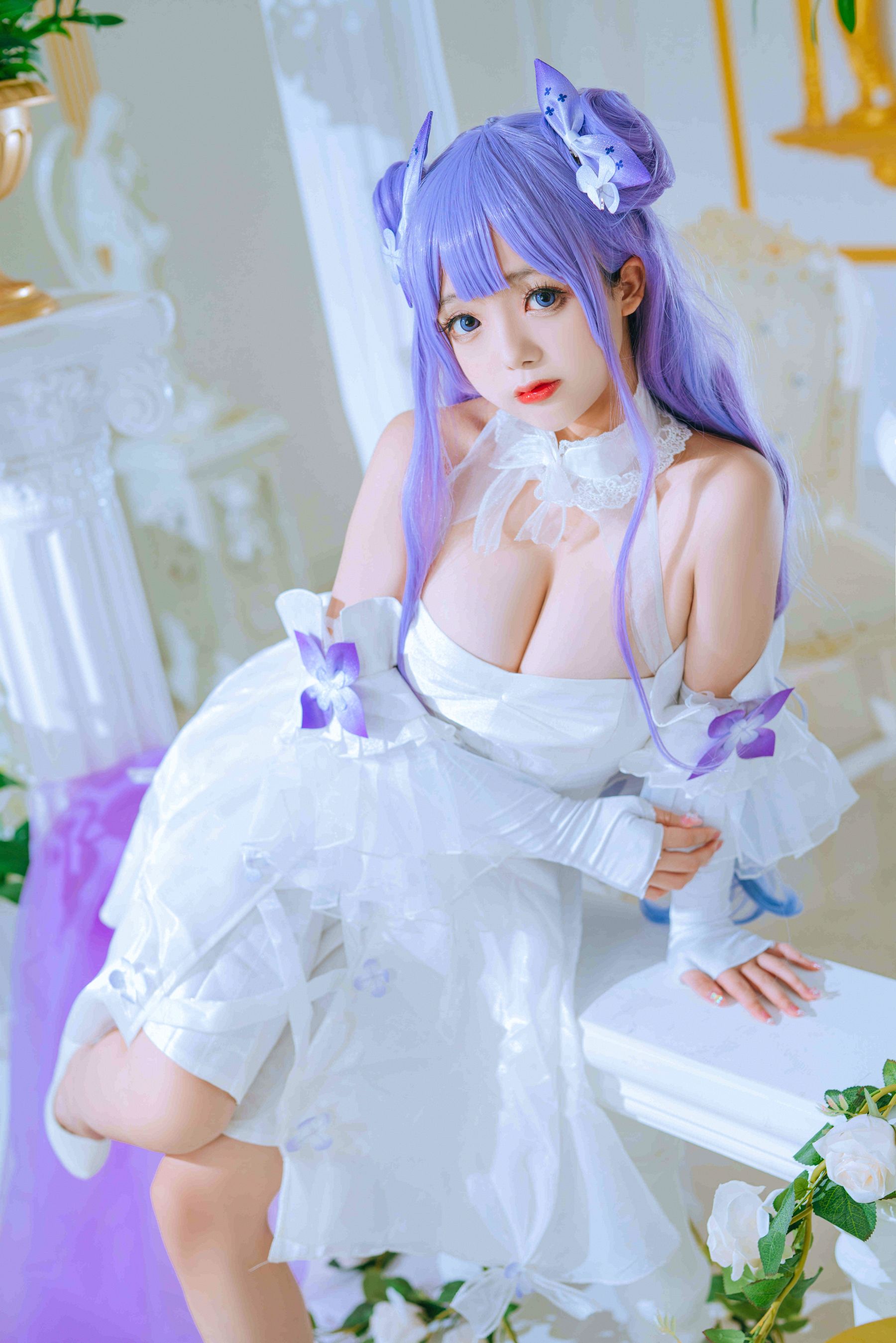 Cosplay日奈娇 – 独角兽兵装 [42P]