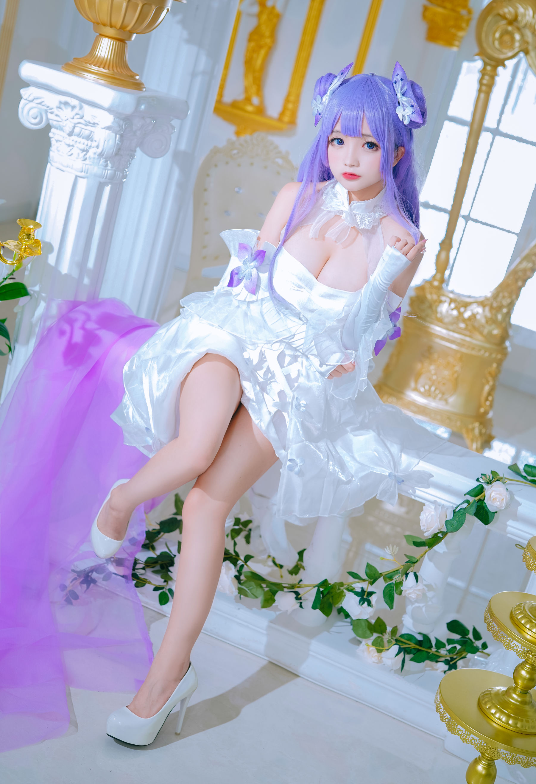 Cosplay日奈娇 – 独角兽兵装 [42P]