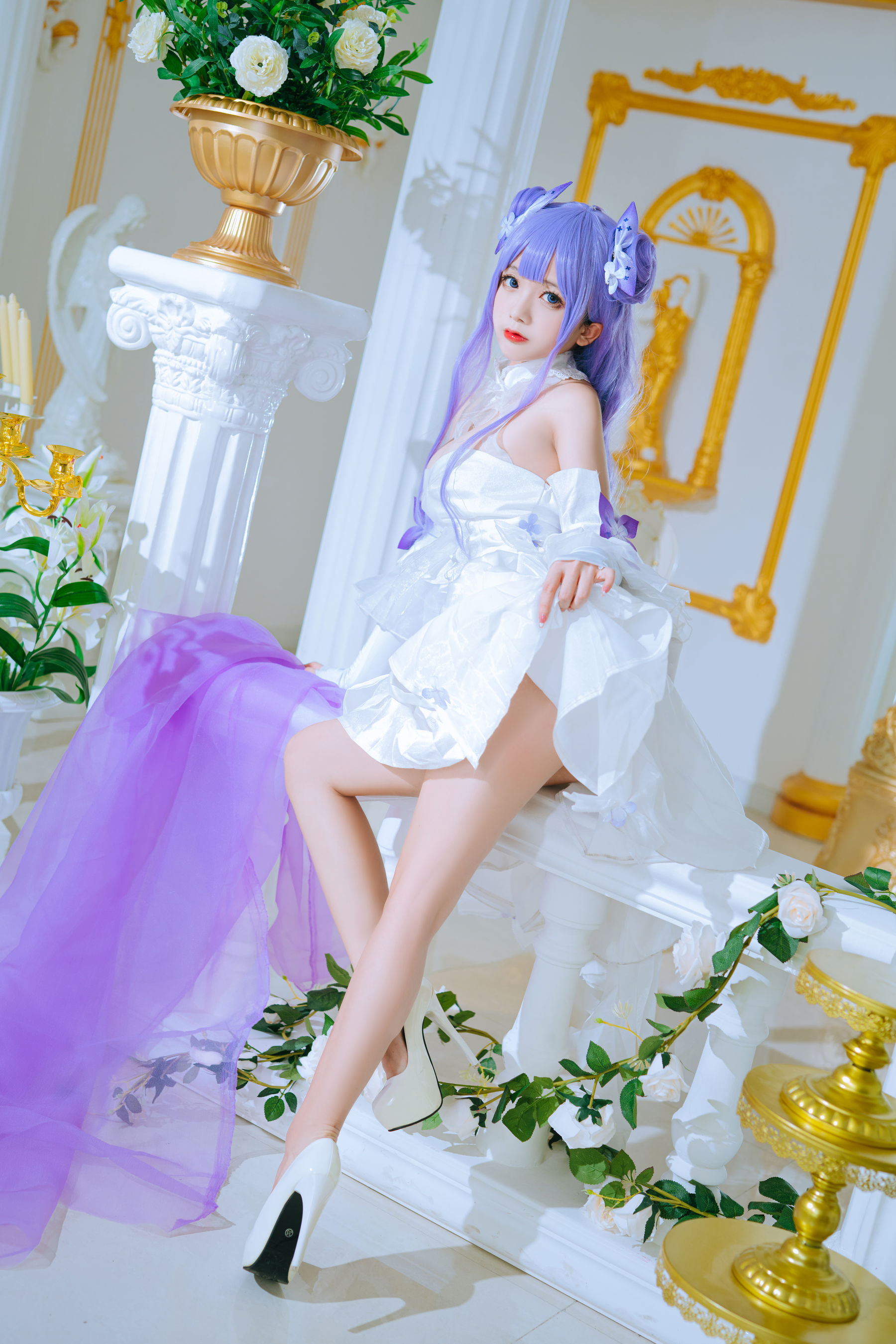 Cosplay日奈娇 – 独角兽兵装 [42P]
