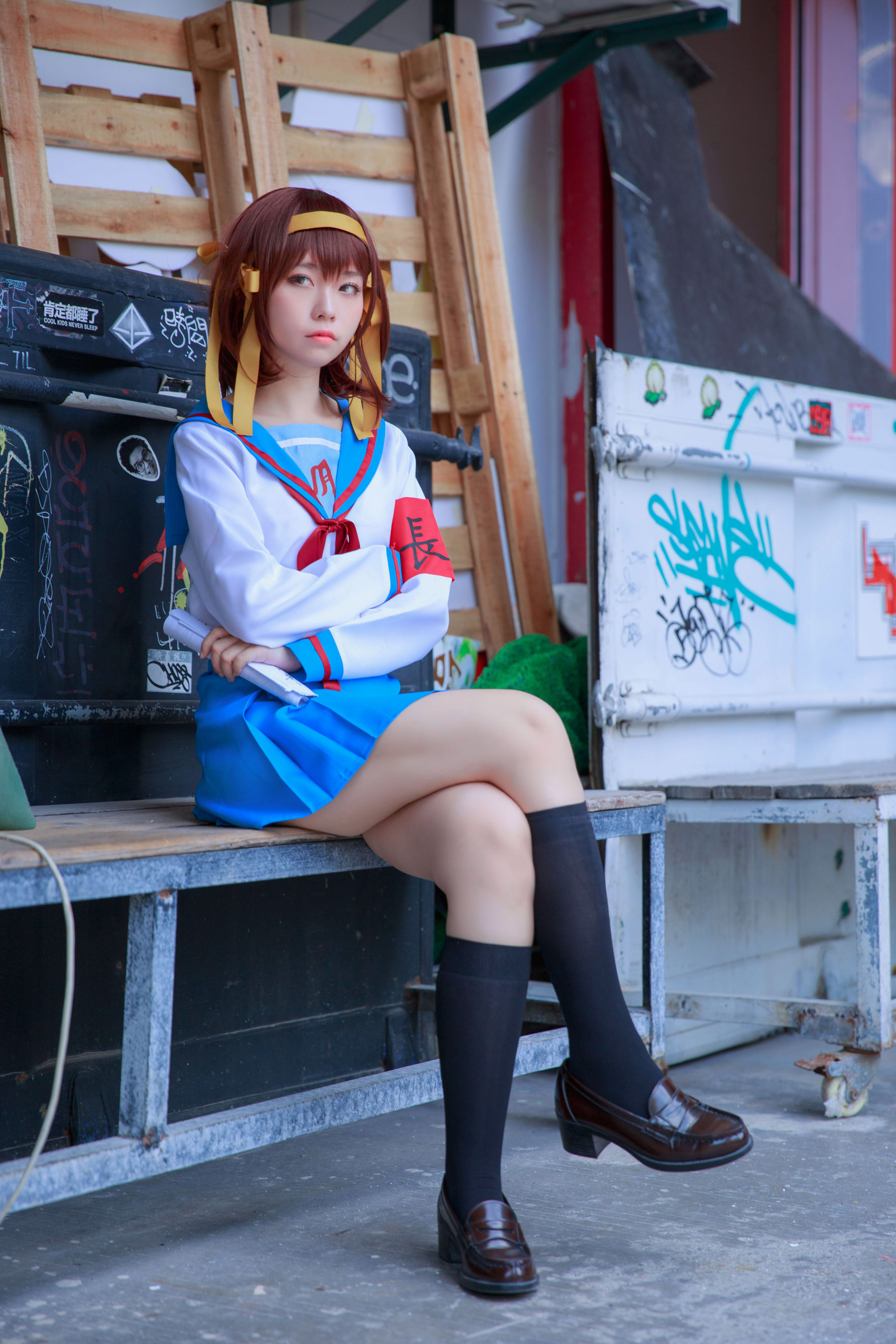 动漫博主G44不会受伤 – 凉宫 制服 [20P]