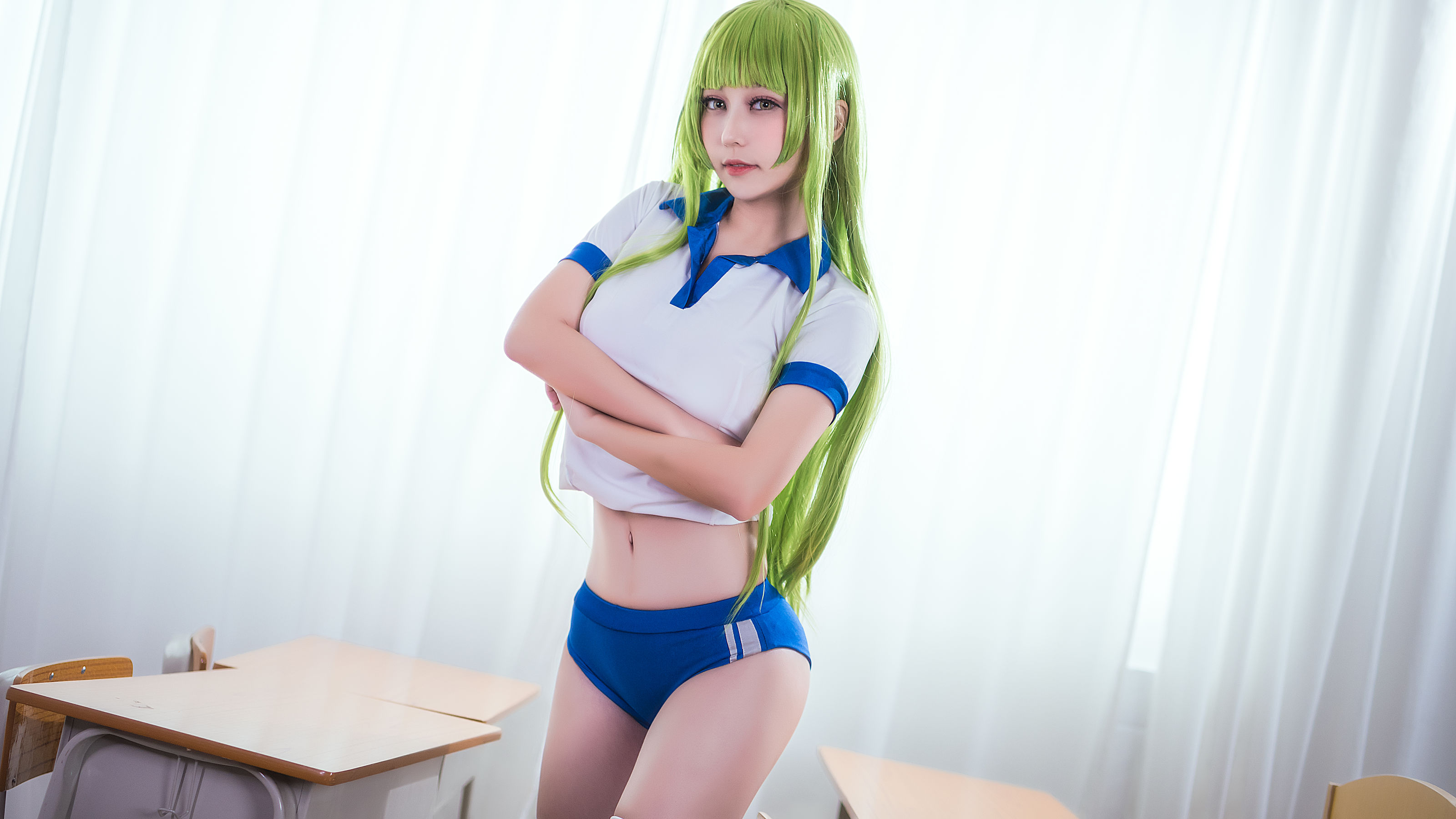 [萝莉COS] 萌妹菌烨tako – 莉娅 [20P]