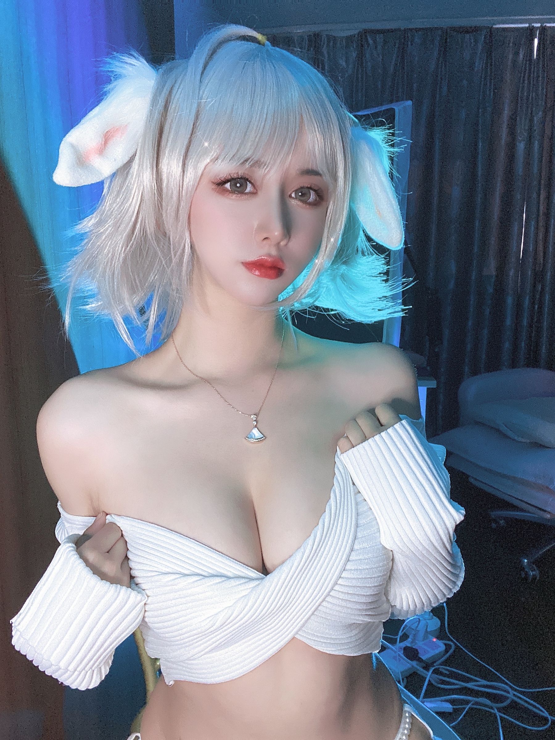 斗鱼米线线sama写真 – 兔子小姐 [52P]